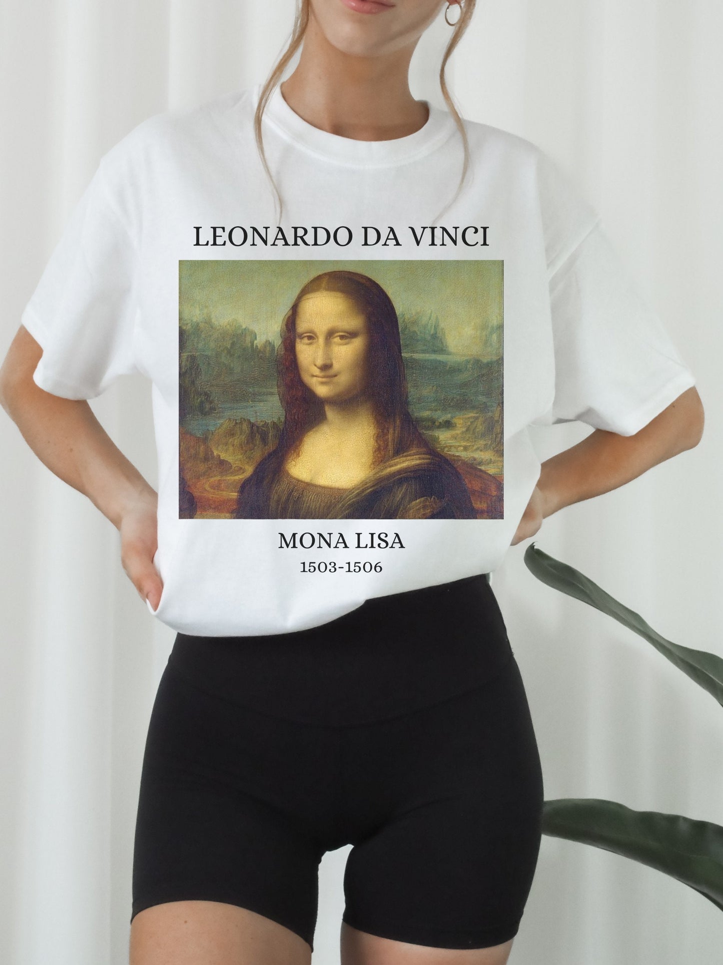 Leonardo Da Vinci Mona Lisa Smile Dark Academia Art History Dead Poets Aesthetic Tee Shirt Art Lover Christmas Gift