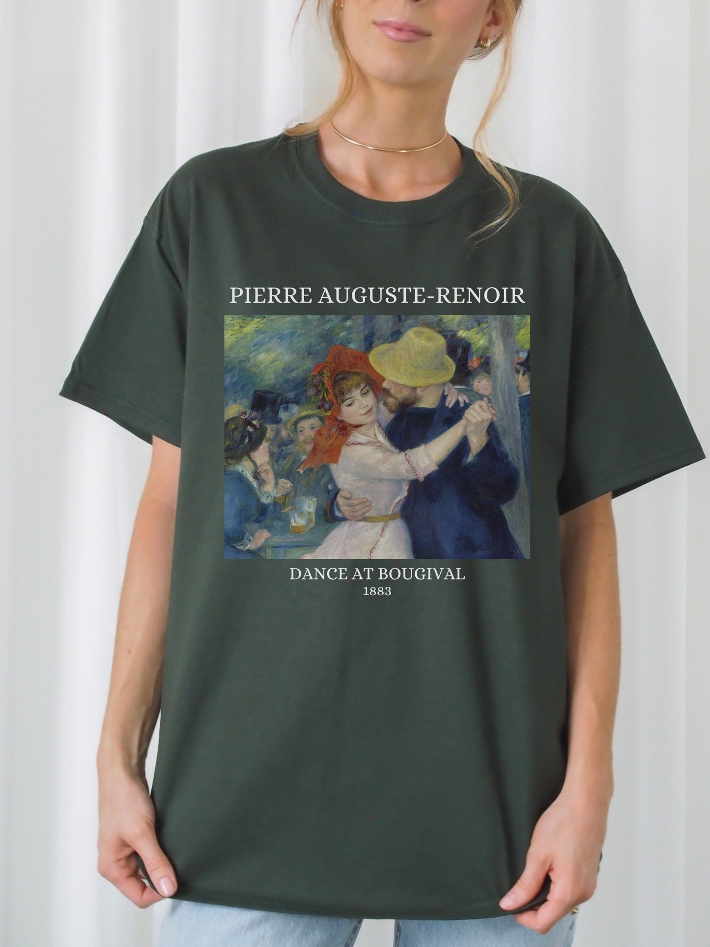 Renoir Impressionist Famous Painting Dark Academia Tee Shirt Light Academia Artsy Aesthetic Classical Gilmore Art Lover Gift