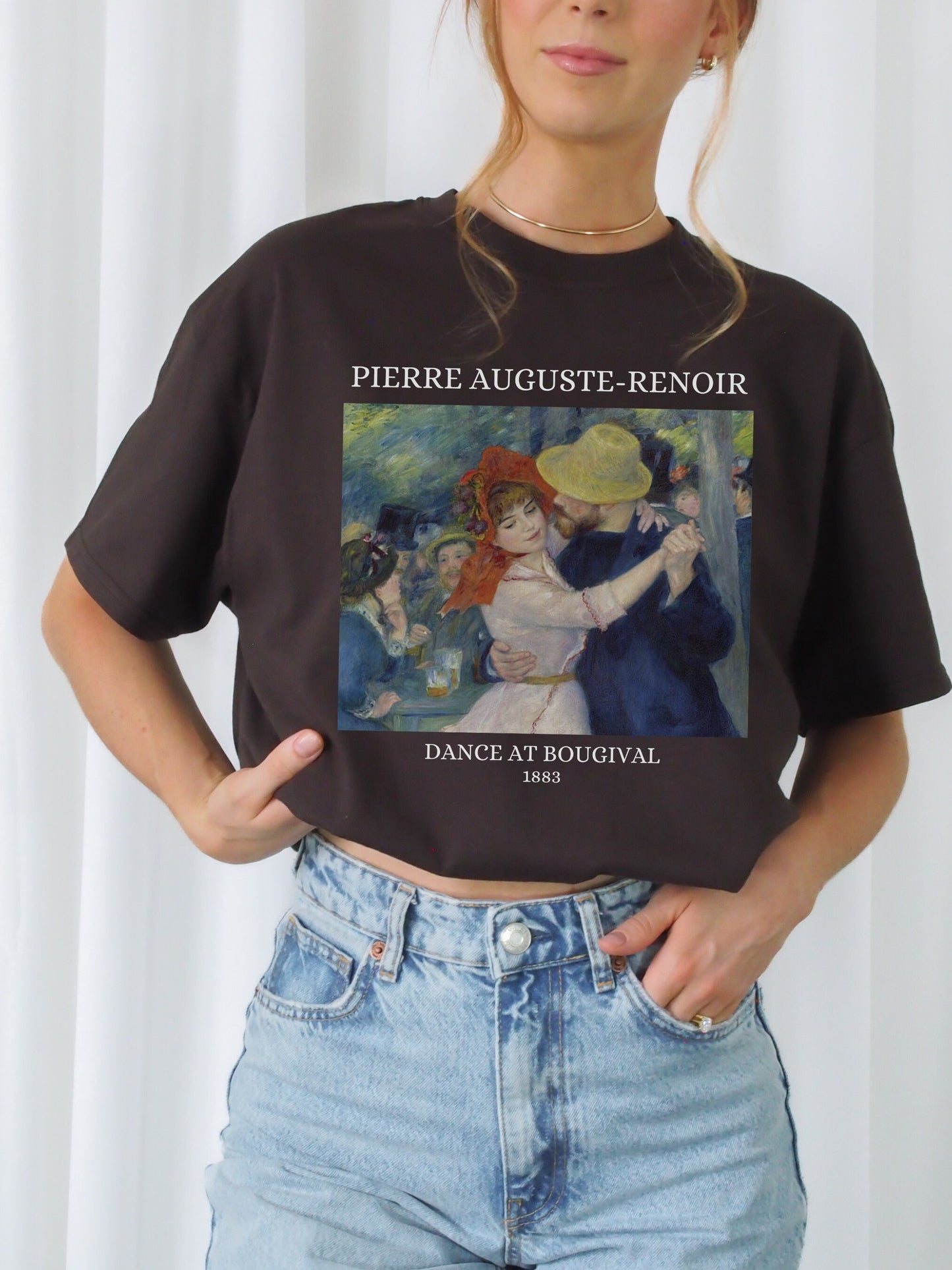 Renoir Impressionist Famous Painting Dark Academia Tee Shirt Light Academia Artsy Aesthetic Classical Gilmore Art Lover Gift