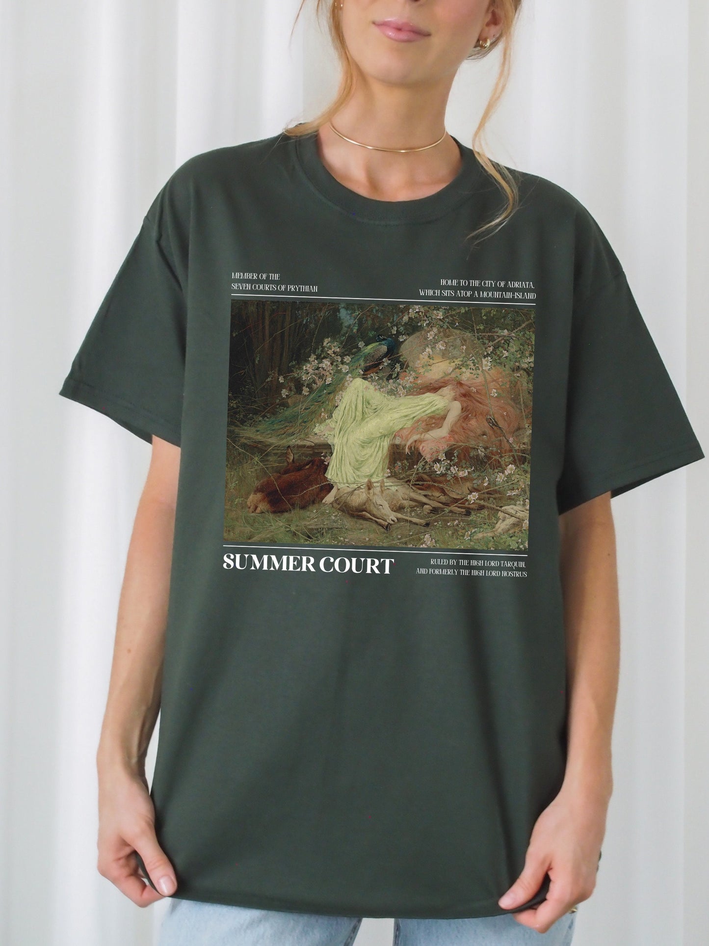 ACOTAR A Court of Thorns and Roses SJM Merch Tee Shirt Tshirt * Summer Court Feyre Rhysand Fairycore Bookish Book Lover Gift Romance Reader