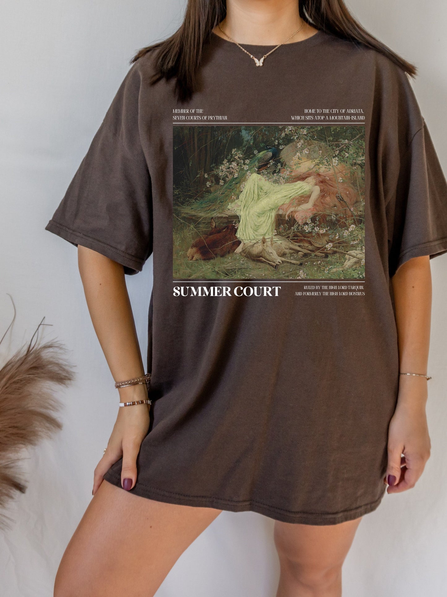 ACOTAR A Court of Thorns and Roses SJM Merch Tee Shirt Tshirt * Summer Court Feyre Rhysand Fairycore Bookish Book Lover Gift Romance Reader
