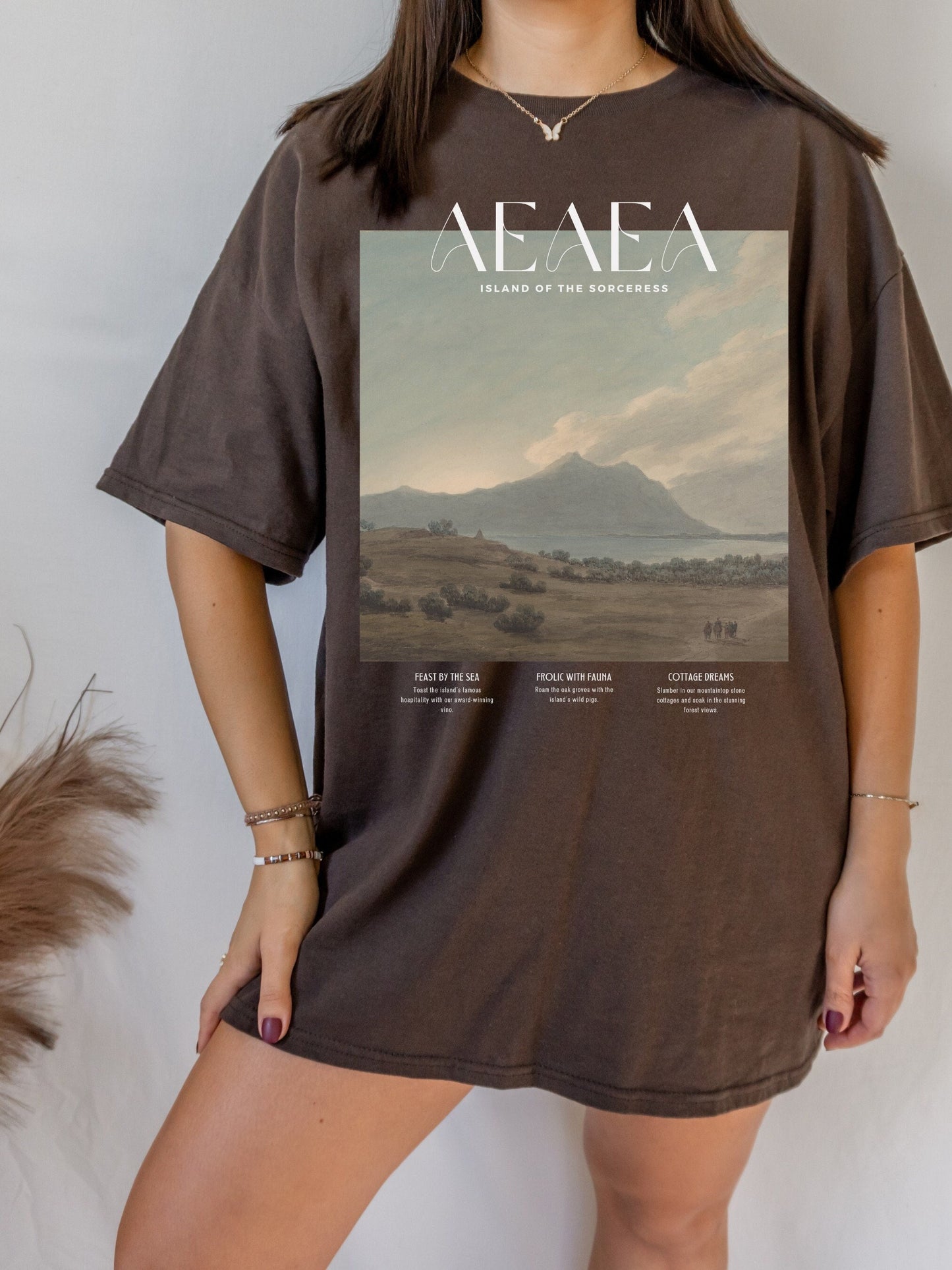 Circe Aeaea Odyssey Tee Shirt Tshirt * Literature Bookworm Book Lover Bookish Gift * Witchy Light Dark Academia Aesthetic * Madeline Miller
