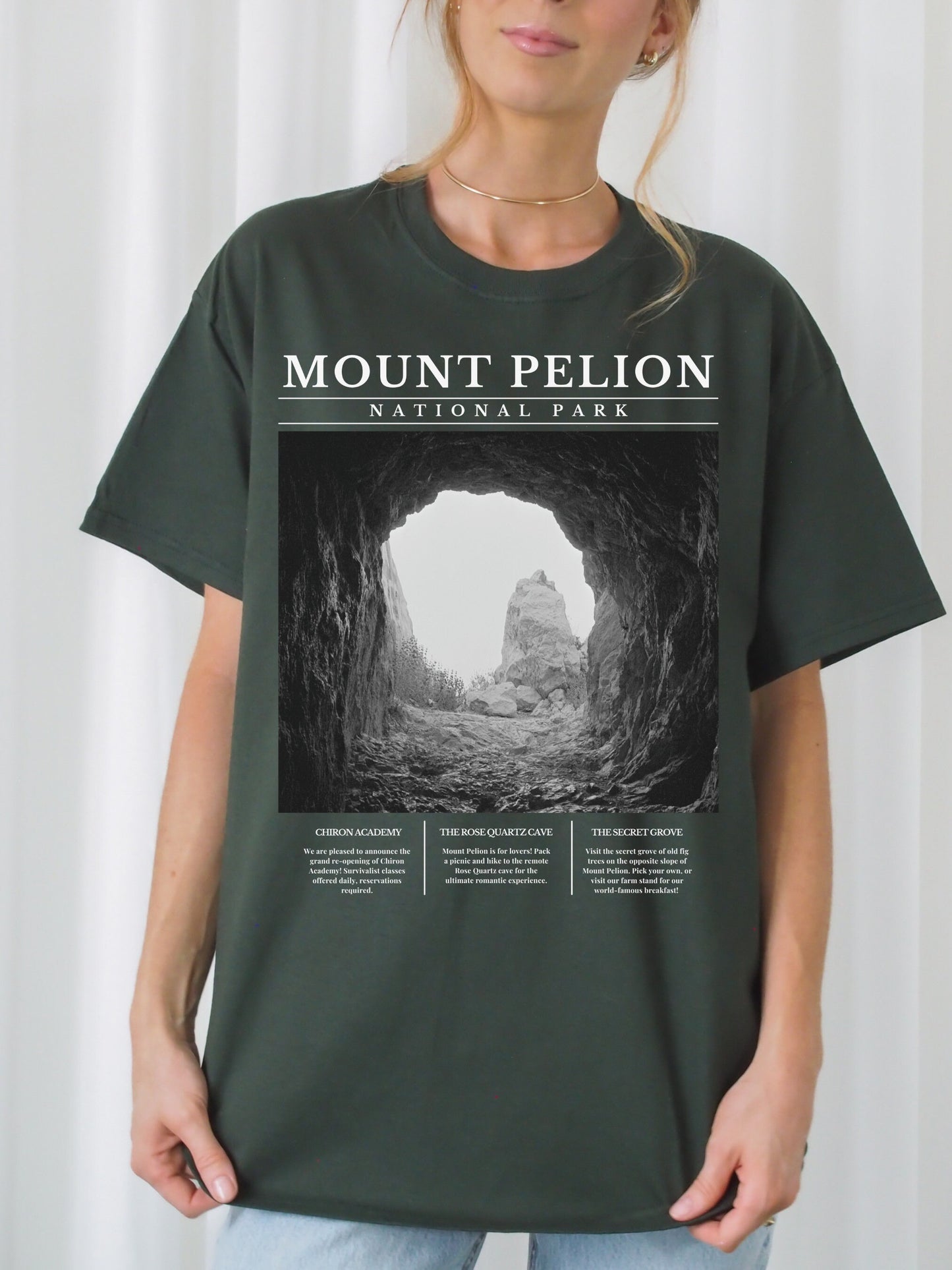 Mount Pelion National Park * Song of Achilles Greek Mythology Dark Academia Tee Shirt Tshirt * Made of Memories * Book Fandom Merch