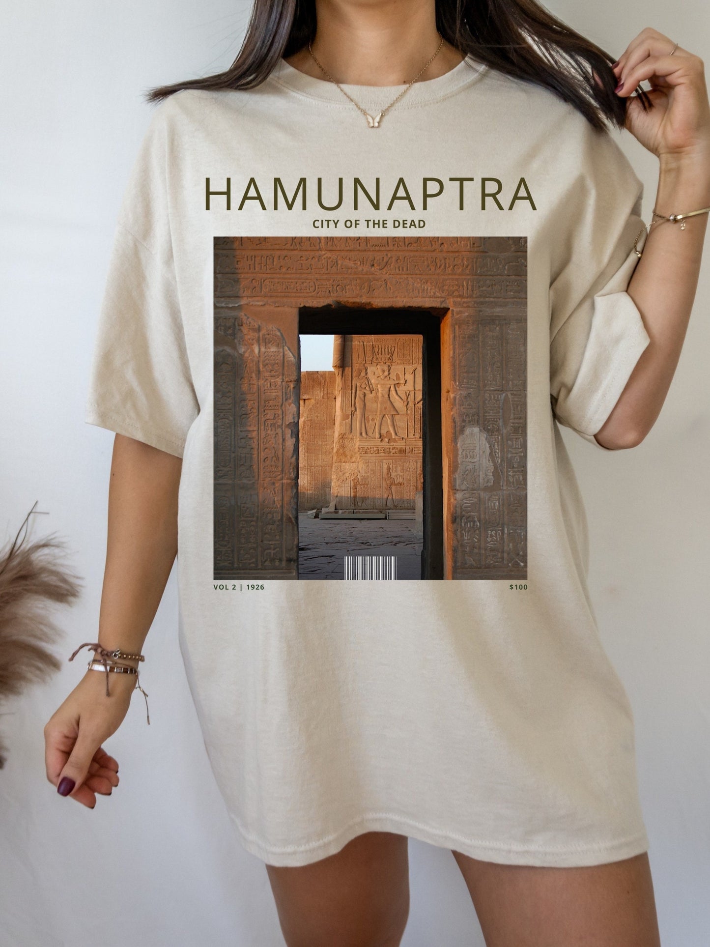 Hamunaptra Travel Magazine Tee Shirt Tshirt * City of the Dead * Vintage Souvenir Adventure Tee * Fandom Merch Movie Lover Gift * The Mummy