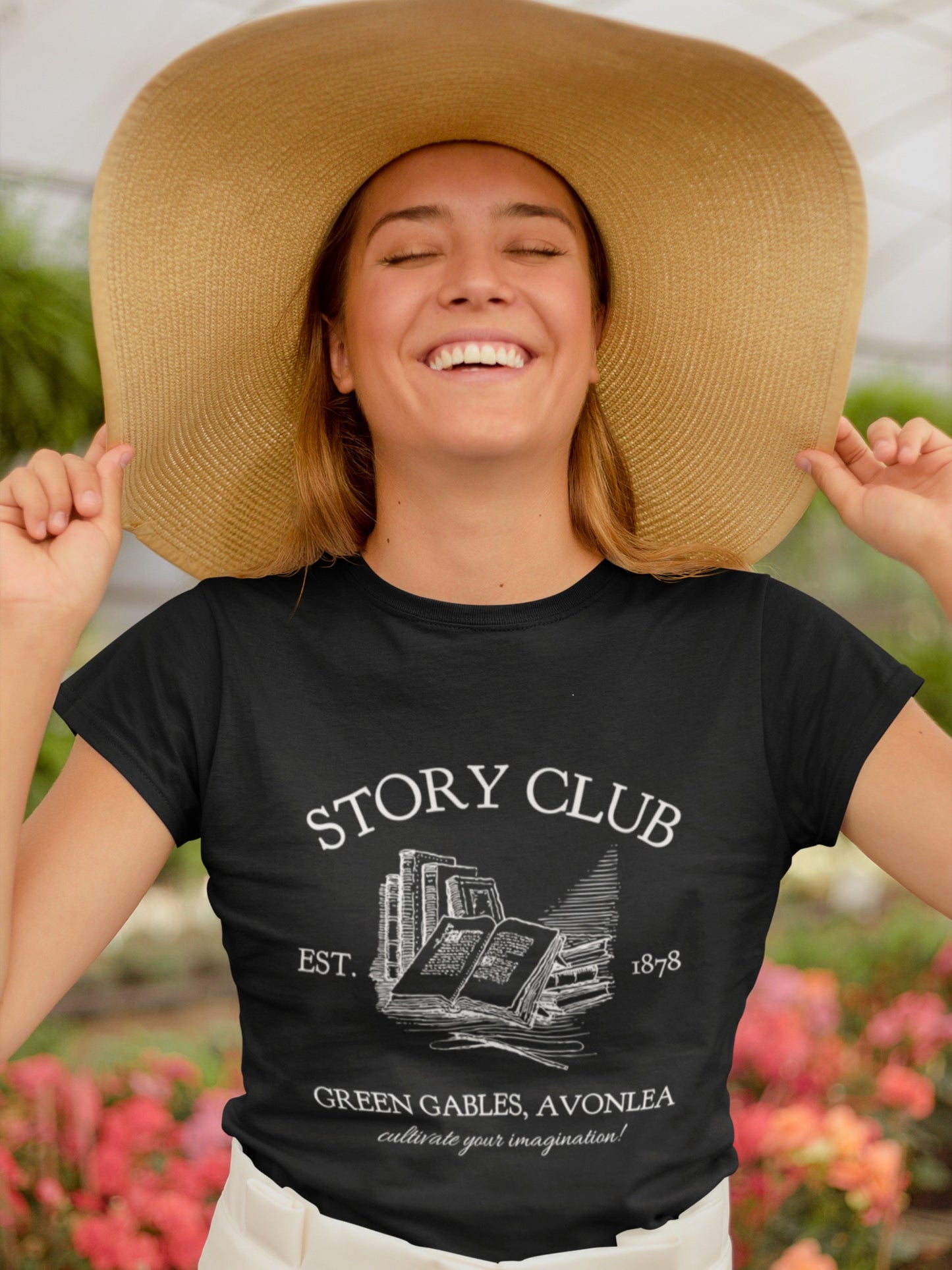 Anne of Green Gables Story Book club Tee Shirt Tshirt * Cottagecore Anne with an E * LM Montgomery * Book Fandom Merch Classic Literature