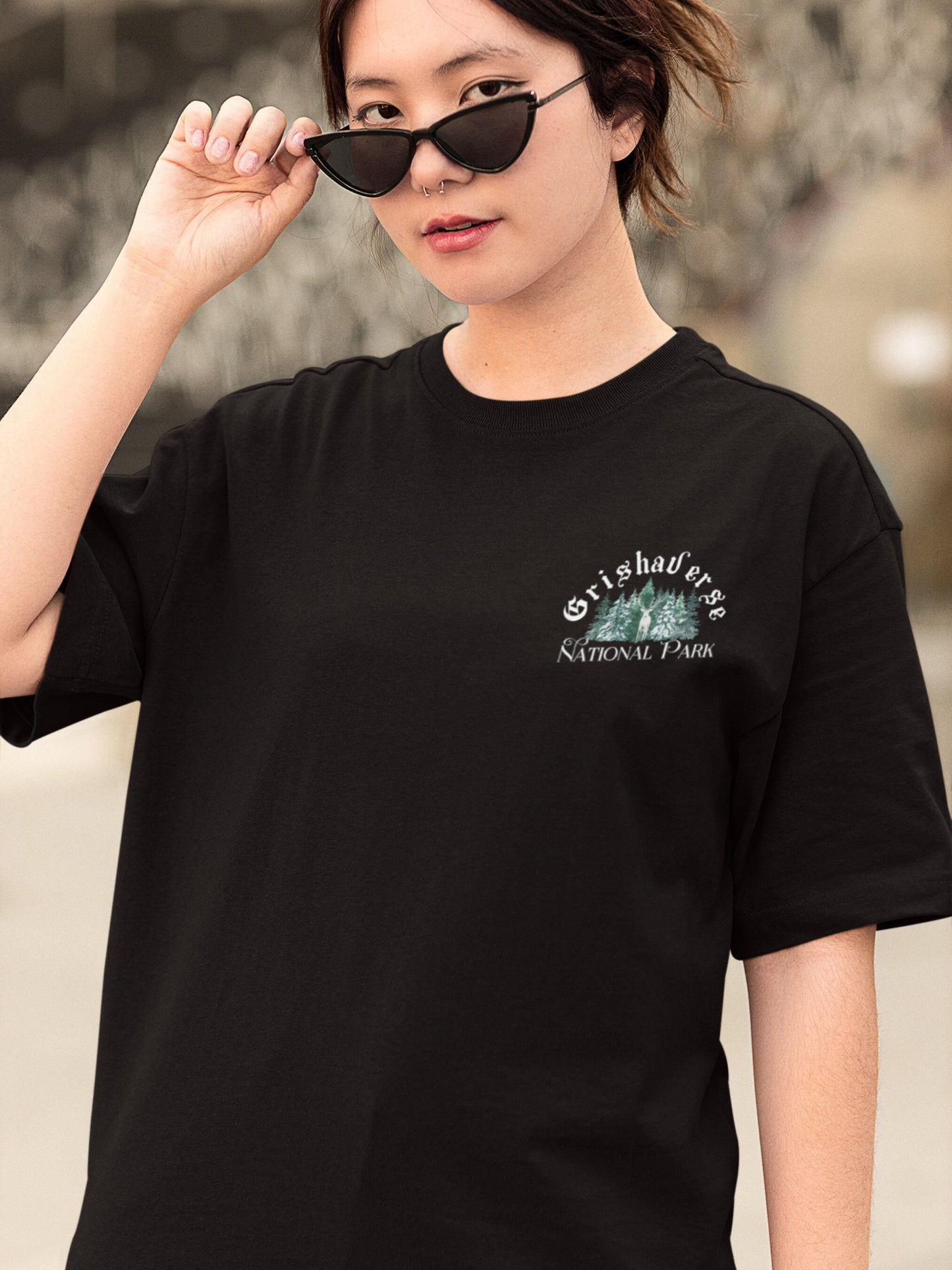 Grishaverse Fictional National Park Retro Minimalist Aesthetic Tee Shirt * Shadow Bone Crow Club Darkling Sun Summoner Bookish Reader Gift