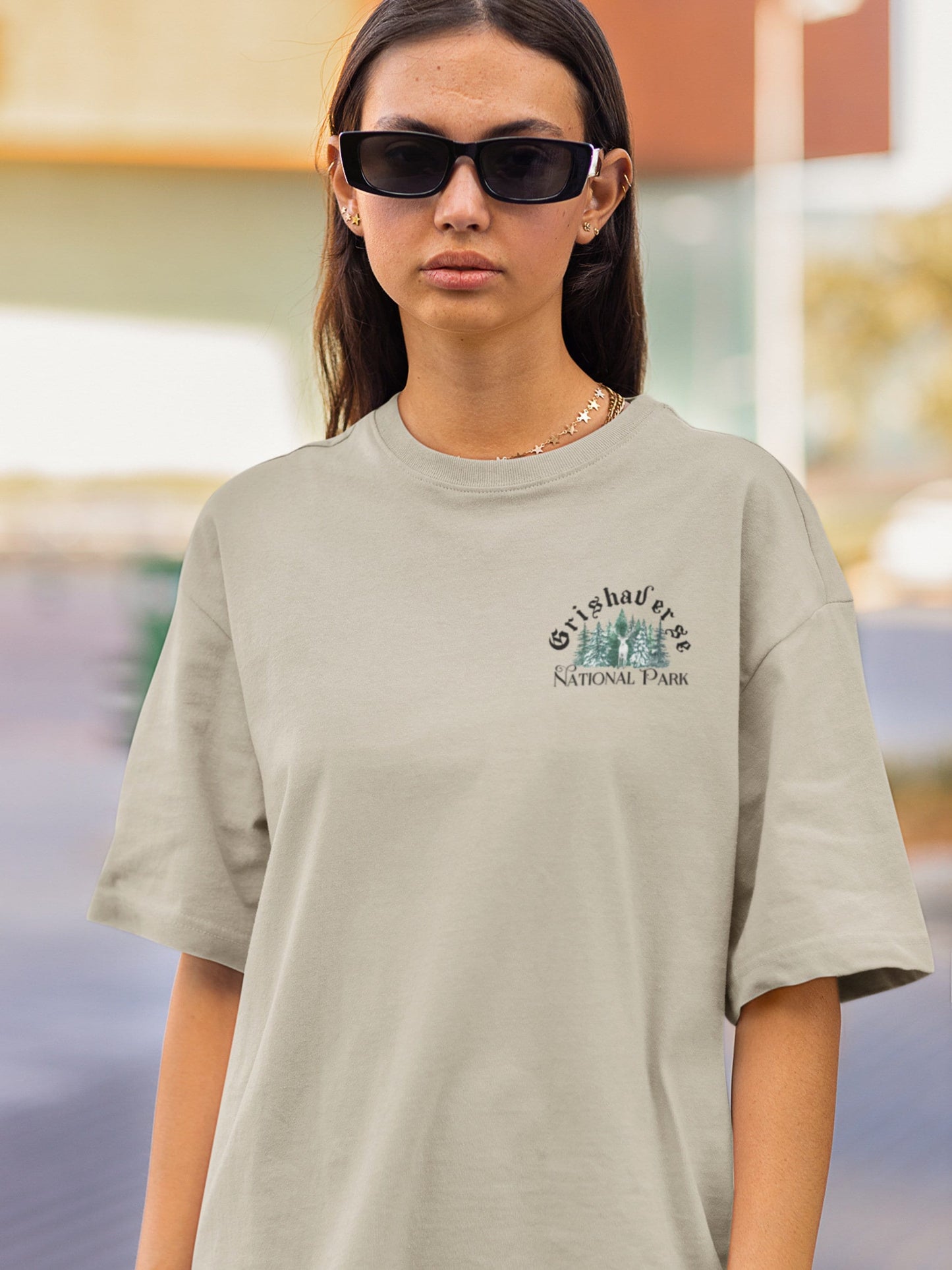 Grishaverse Fictional National Park Retro Minimalist Aesthetic Tee Shirt * Shadow Bone Crow Club Darkling Sun Summoner Bookish Reader Gift