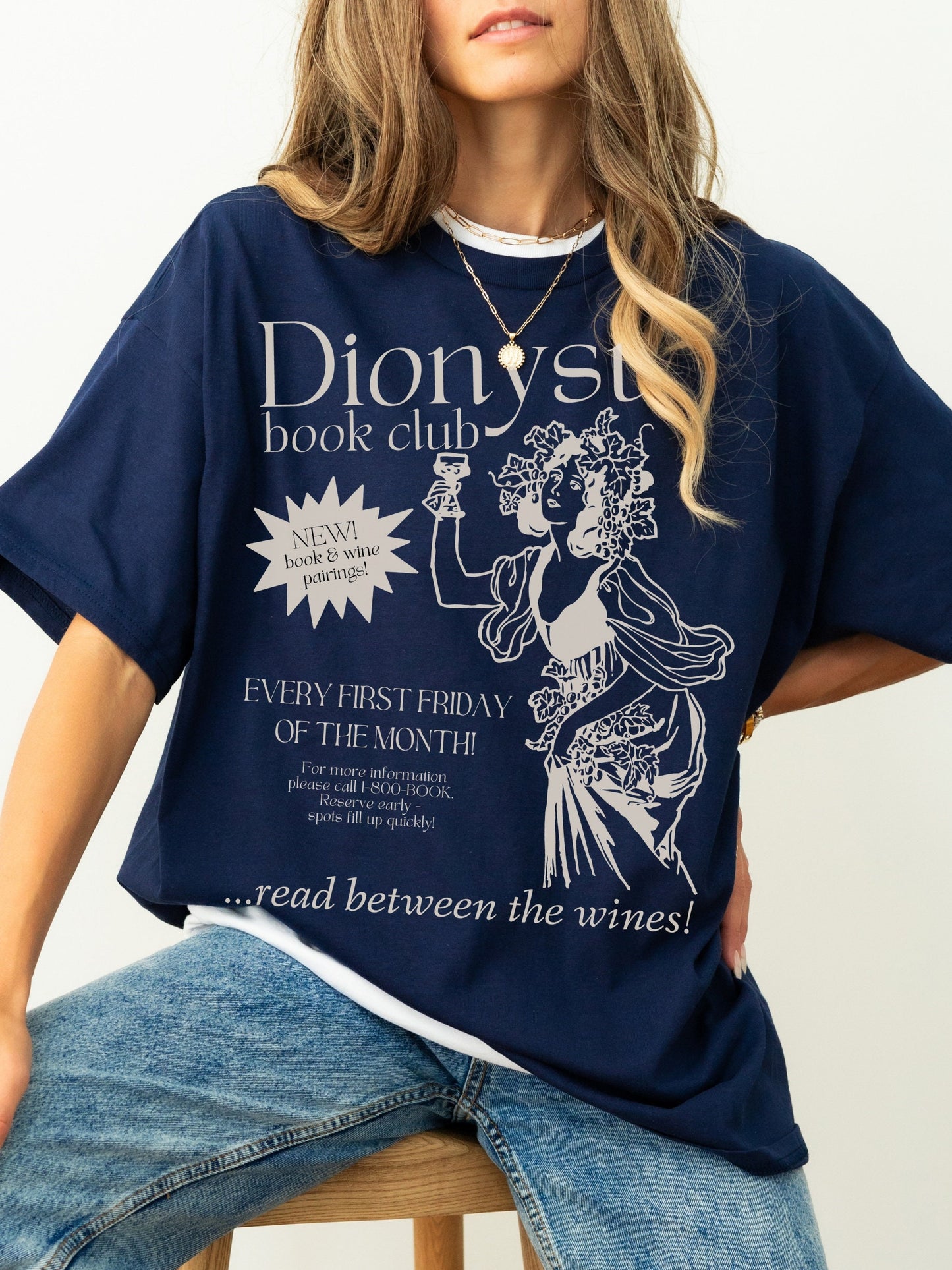 Book Club Dionysus Wine * Hot Girls Read Shirt * Bookish Book Lover TShirt Spicy Retro Romance Reader Smut Slut Book Addict Gift Villain Era