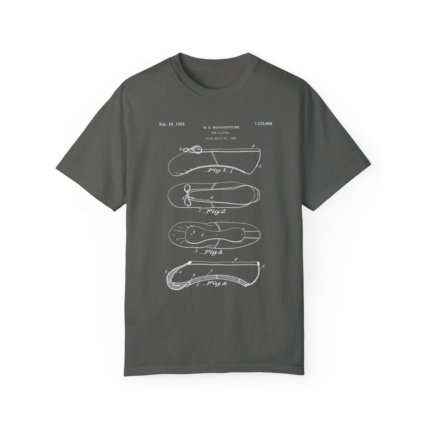 Ballet Slipper Patent COMFORT COLORS tee * Balletcore Ballerina Pointe Plie Chasse Jete * Dance Teacher Dancer Tshirt Gift
