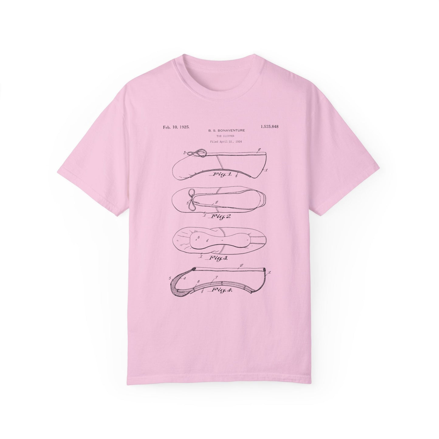 Ballet Slipper Patent COMFORT COLORS tee * Balletcore Ballerina Pointe Plie Chasse Jete * Dance Teacher Dancer Tshirt Gift