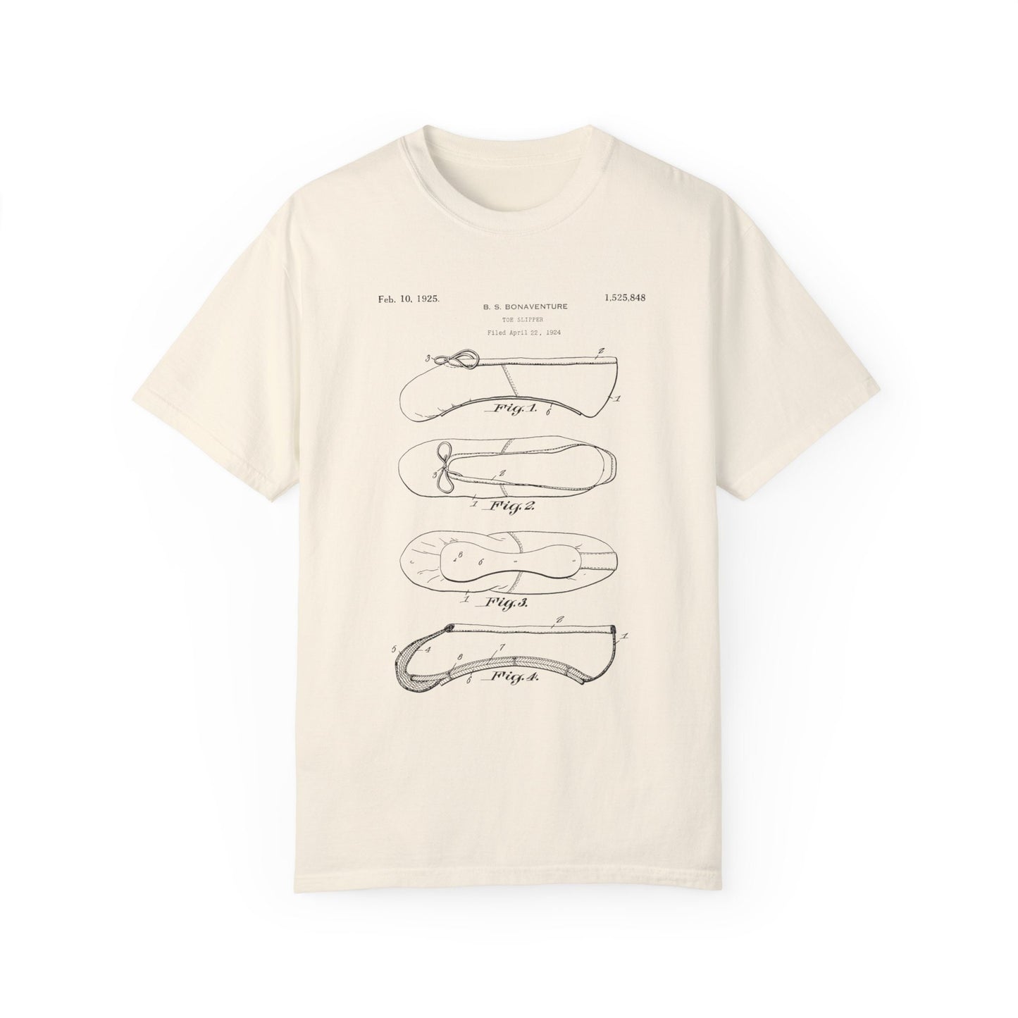 Ballet Slipper Patent COMFORT COLORS tee * Balletcore Ballerina Pointe Plie Chasse Jete * Dance Teacher Dancer Tshirt Gift