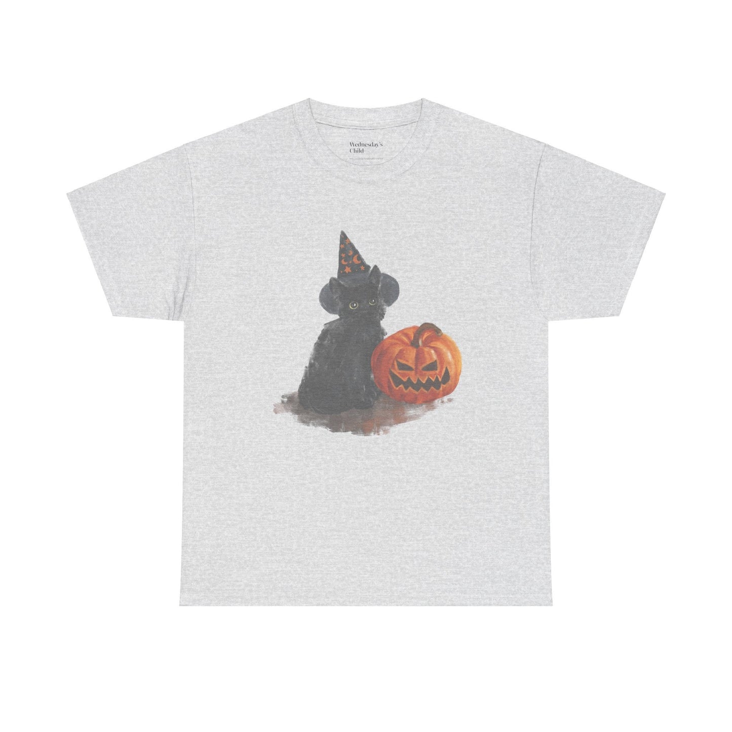 Halloween black cat vintage inspired tee trendy viral 90s retro pumpkin witchy aesthetic crewneck tshirt spooky hocus pocus salem girls trip
