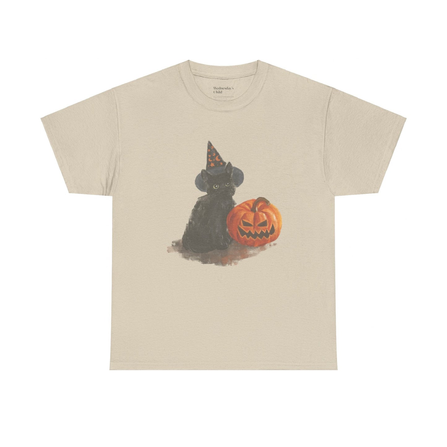 Halloween black cat vintage inspired tee trendy viral 90s retro pumpkin witchy aesthetic crewneck tshirt spooky hocus pocus salem girls trip