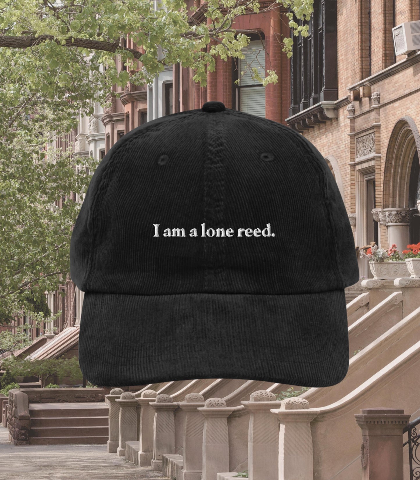 I am a lone reed Corduroy Dad Hat * Nora Ephron You've Got Mail * Kathleen Kelly Joe Fox NY152 * Don't Cry Shopgirl * Romcom Fall
