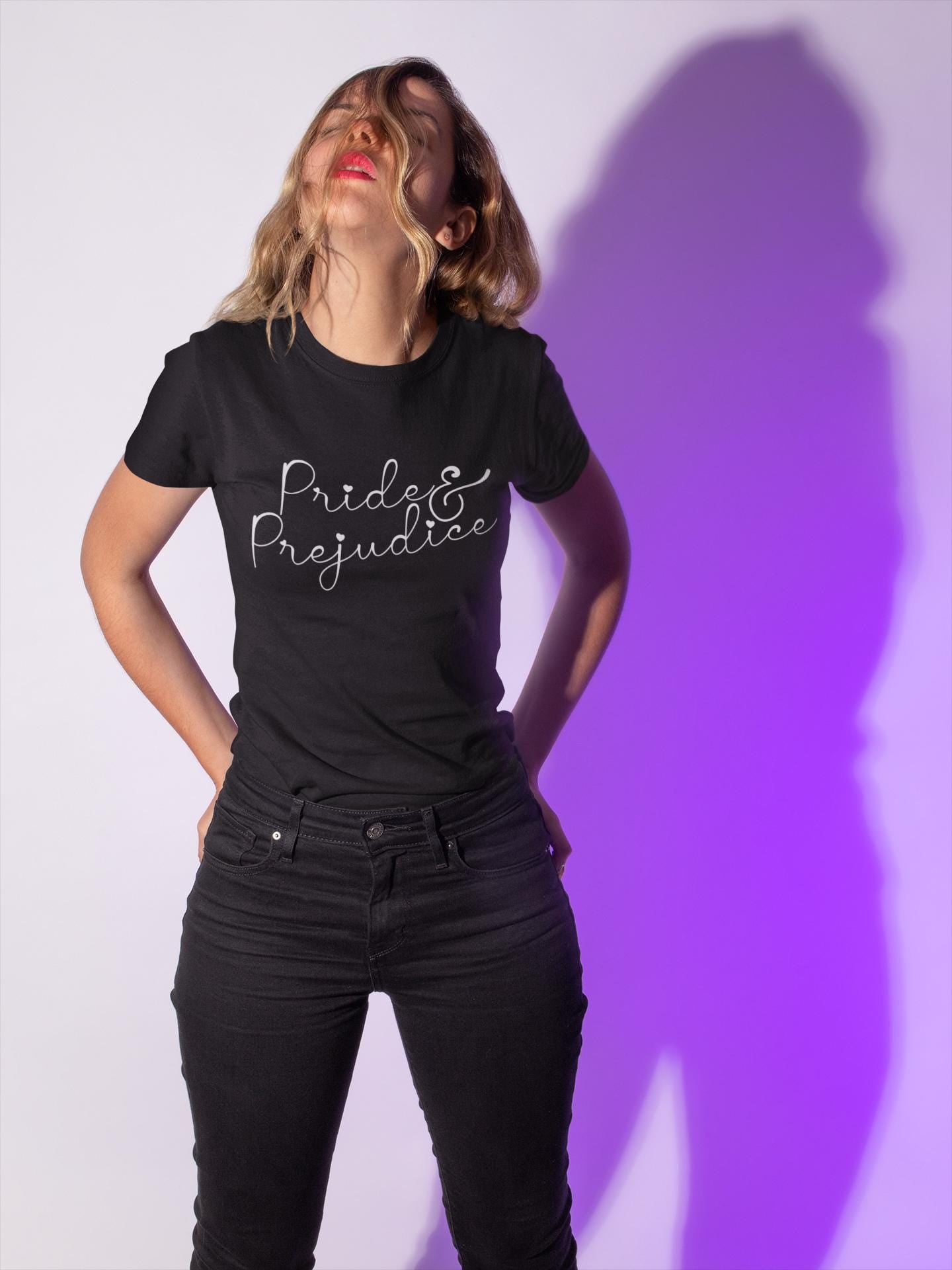 Pride & Prejudice Women's Cotton y2k Baby Tee * 20th Anniversary Mr Darcy Pemberley Most Ardently Jane Austen Movie Book Lover Gift Idea