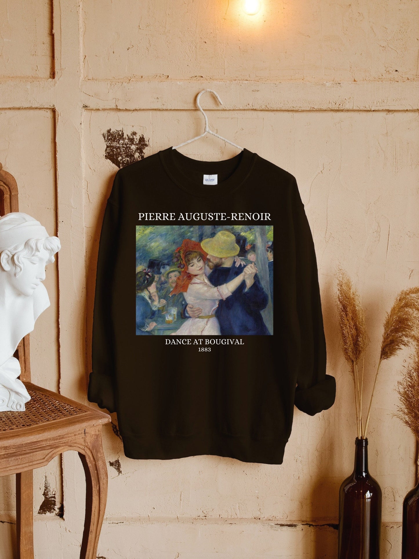 Renoir Impressionist Famous Painting Dark Academia Sweatshirt Light Academia Classical Gilmore