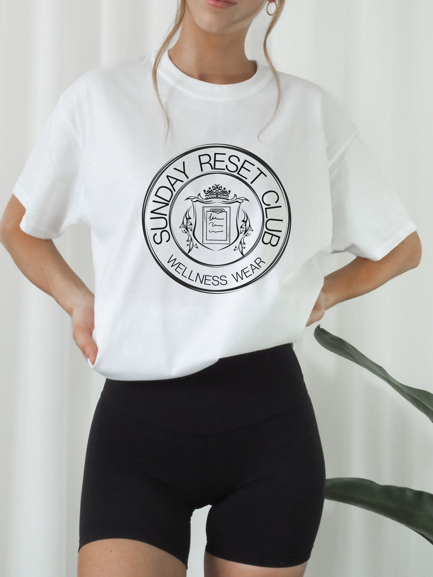 Sunday Reset Club Aesthetic Cleantok Clean Girl Sweatshirt That Girl Christmas Gift Minimal Minimalist