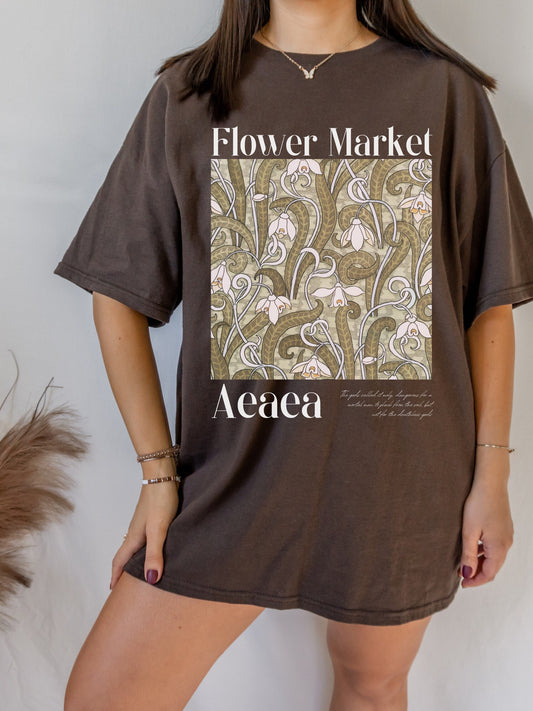 Fictional Flower Market Tee Shirt Tshirt * Greek Mythology Odyssey Circe Illiad * Fandom Literature Bookish Book Lover Gift * Merch Tee