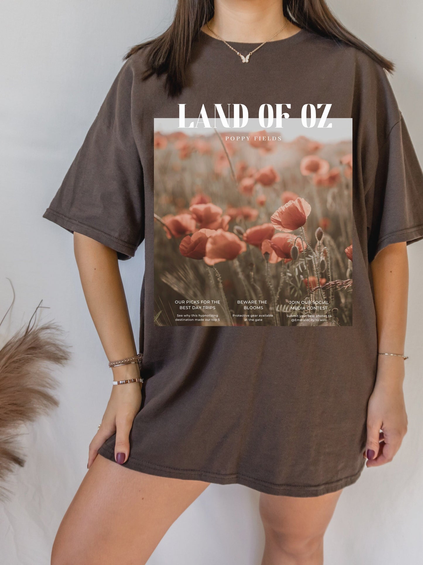 Land of Oz Travel Magazine T-shirt