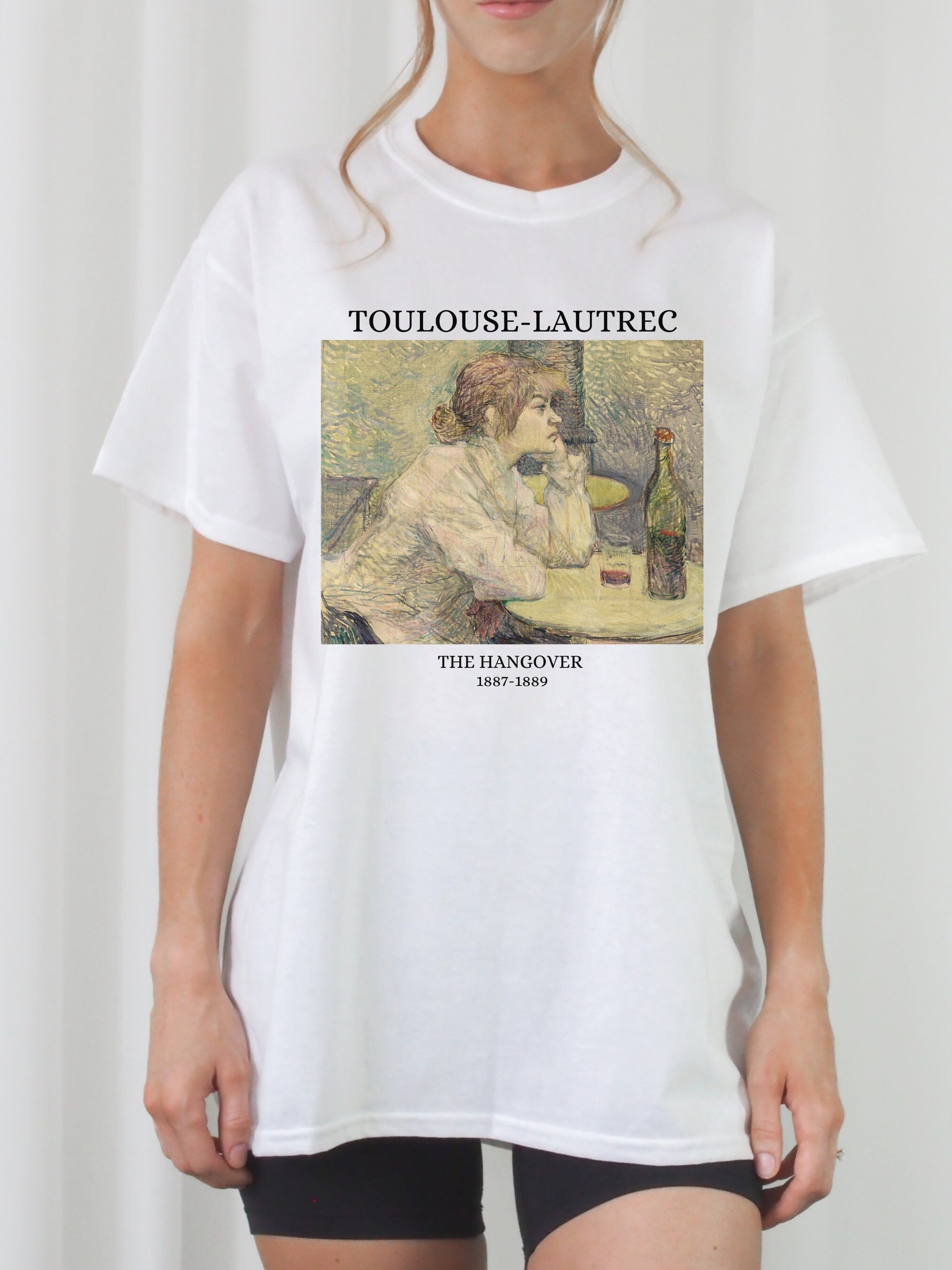 Henri de Toulouse-Lautrec Art Nouveau Post Impressionist French Painter Tee Shirt Tshirt * Boho Bohemian Art Lover Gift * The Hangover