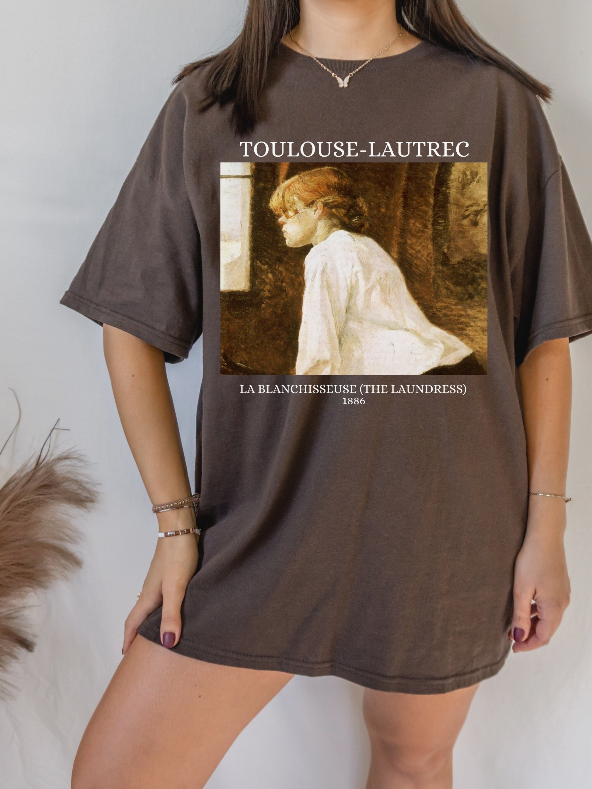 Henri de Toulouse-Lautrec Art Nouveau Post Impressionist French Painter Sweatshirt * Boho Bohemian Art Lover Gift * The Laundress