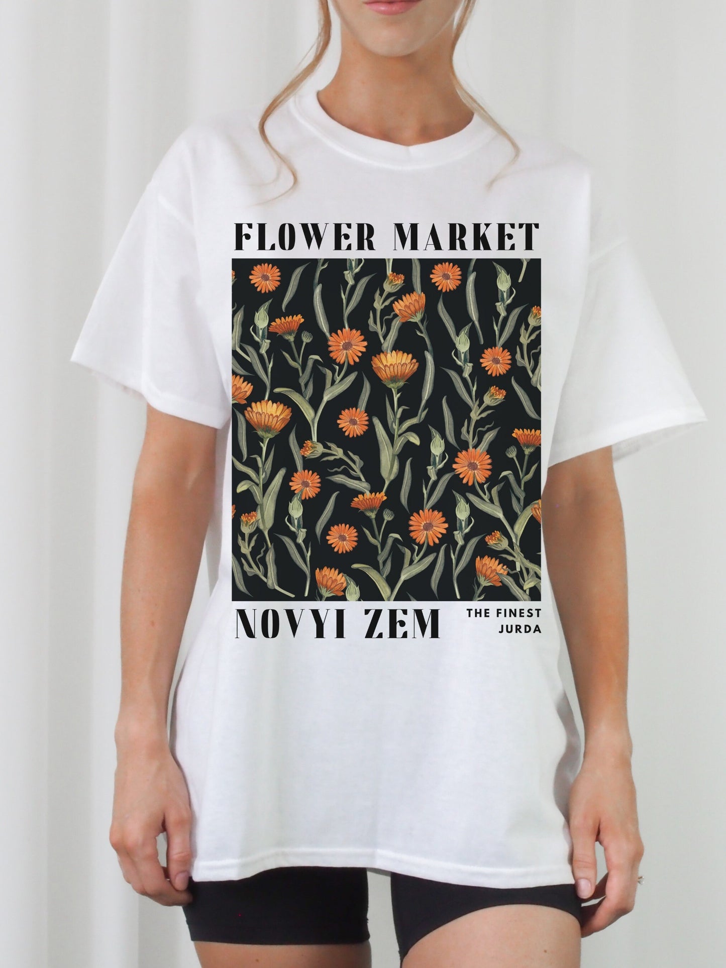 Fictional Flower Market Tee Shirt Tshirt * Crows Fandom Literature Bookish Book Lover Gift * Merch Tee * Christmas Gift