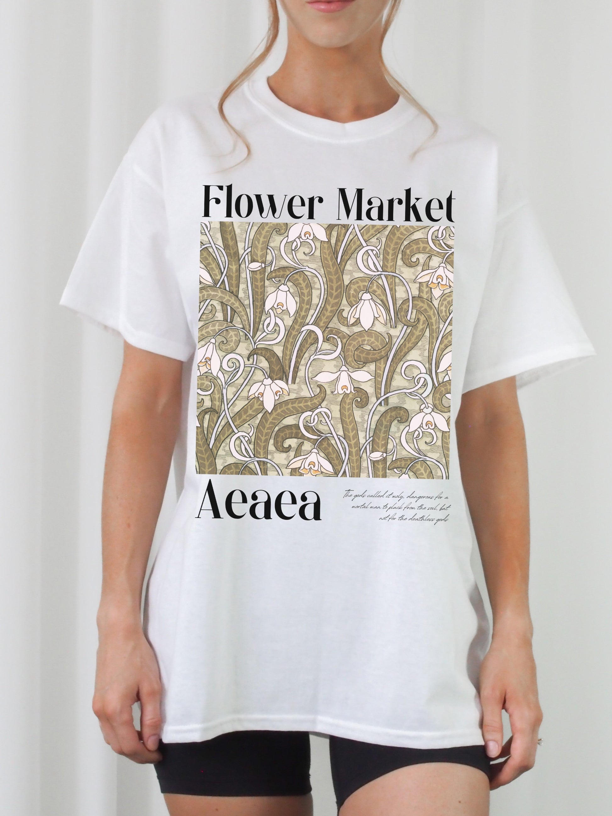 Fictional Flower Market Tee Shirt Tshirt * Greek Mythology Odyssey Circe Illiad * Fandom Literature Bookish Book Lover Gift * Merch Tee