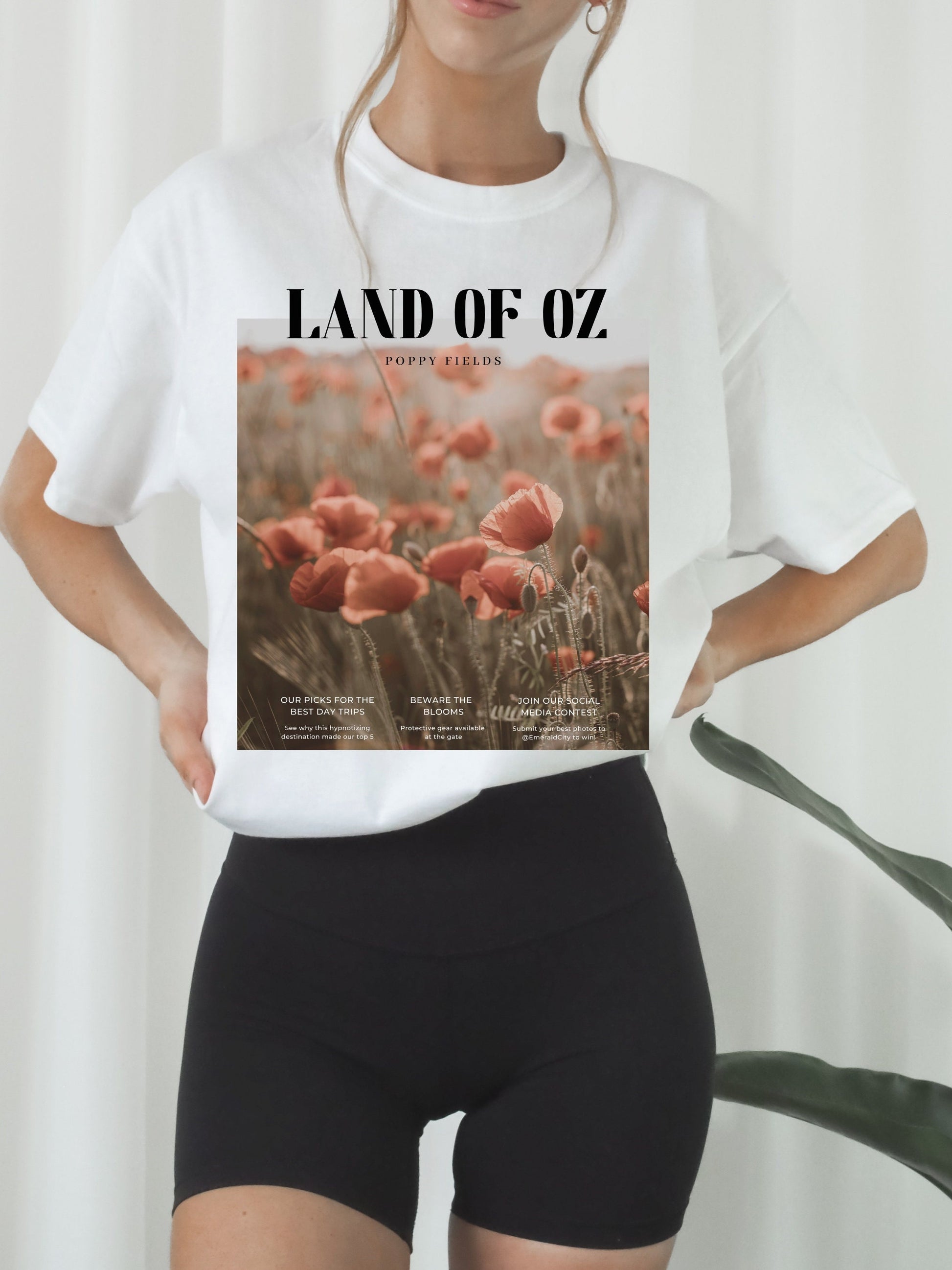 Land of Oz Travel Magazine T-shirt