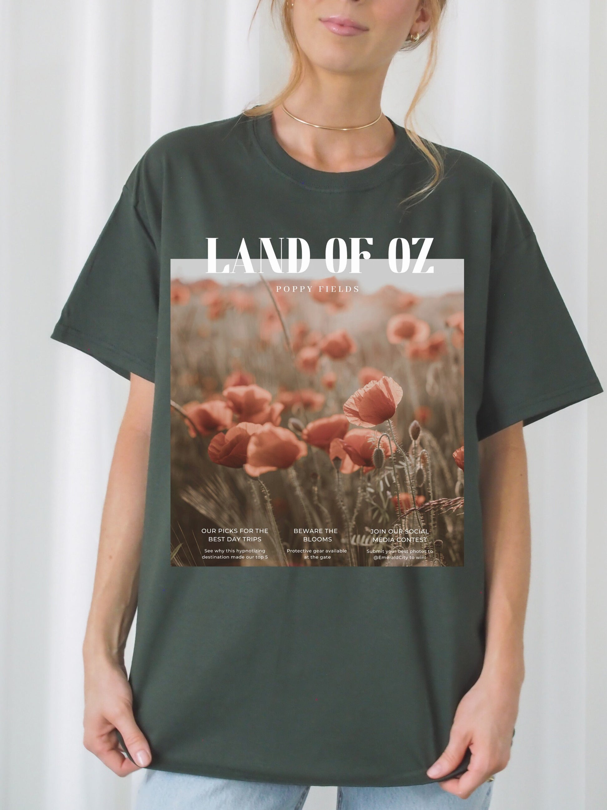 Land of Oz Travel Magazine T-shirt
