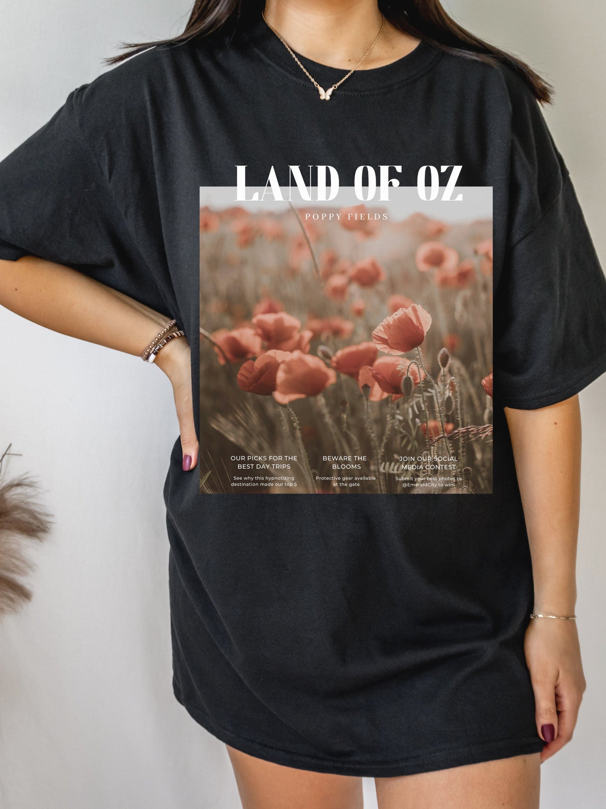 Land of Oz Travel Magazine T-shirt