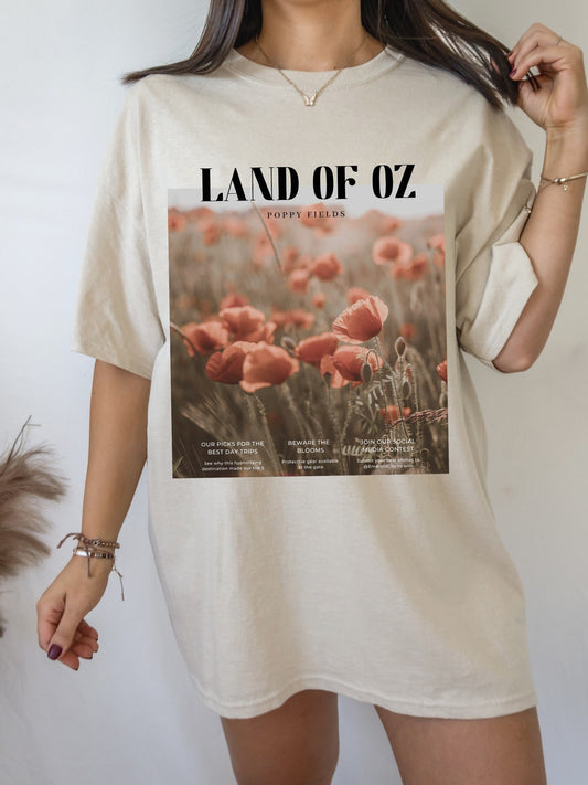 Land of Oz Travel Magazine T-shirt