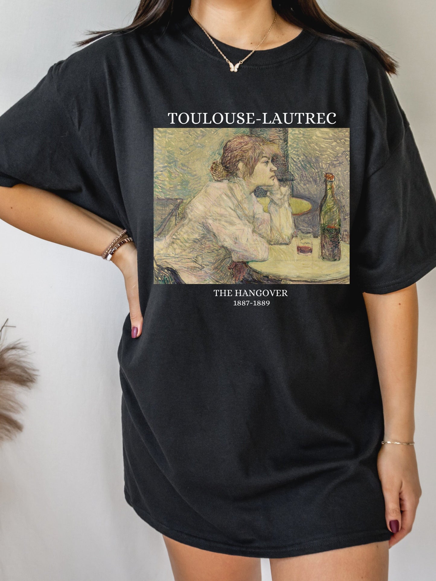 Henri de Toulouse-Lautrec Art Nouveau Post Impressionist French Painter Tee Shirt Tshirt * Boho Bohemian Art Lover Gift * The Hangover