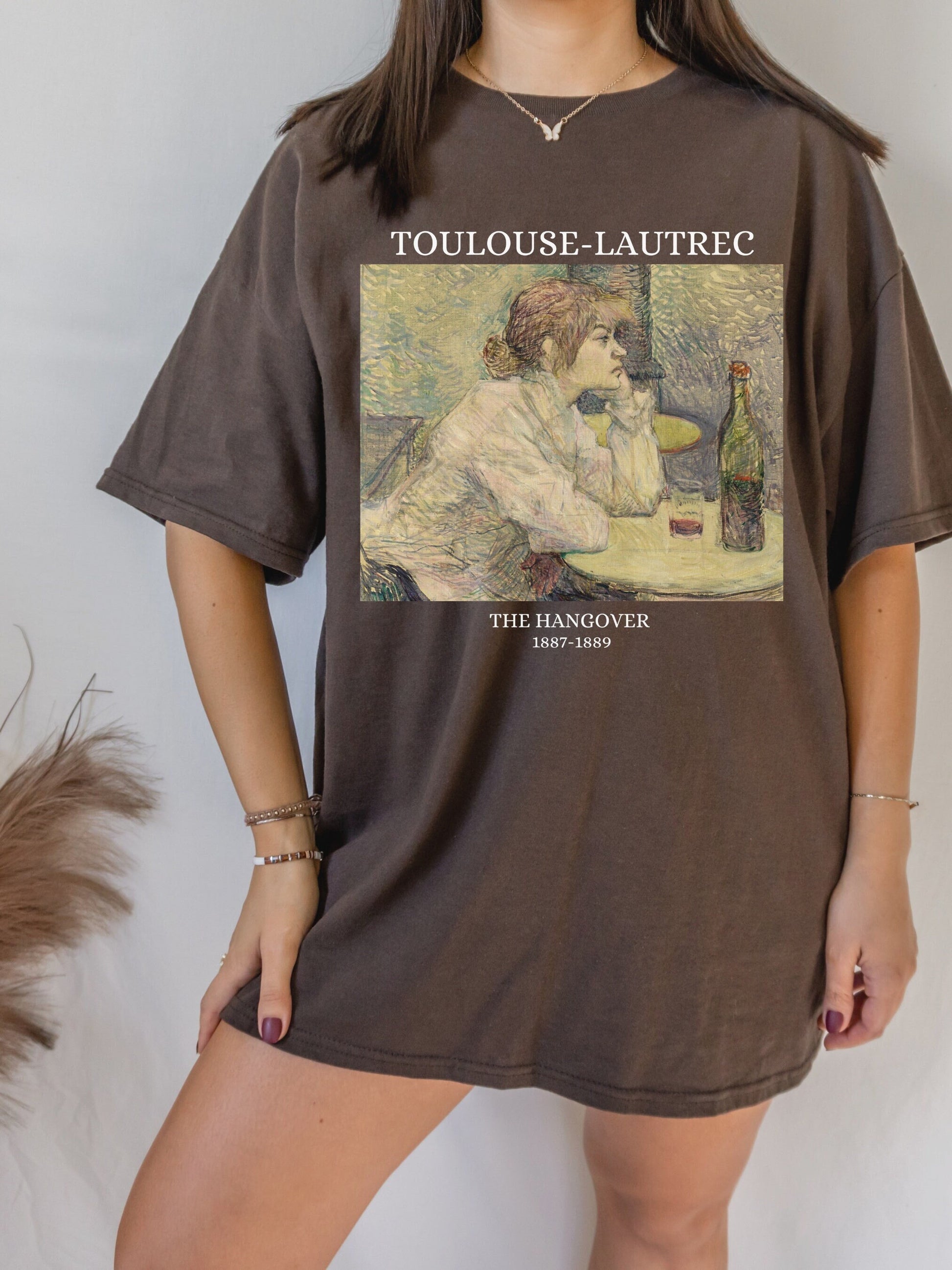 Henri de Toulouse-Lautrec Art Nouveau Post Impressionist French Painter Tee Shirt Tshirt * Boho Bohemian Art Lover Gift * The Hangover