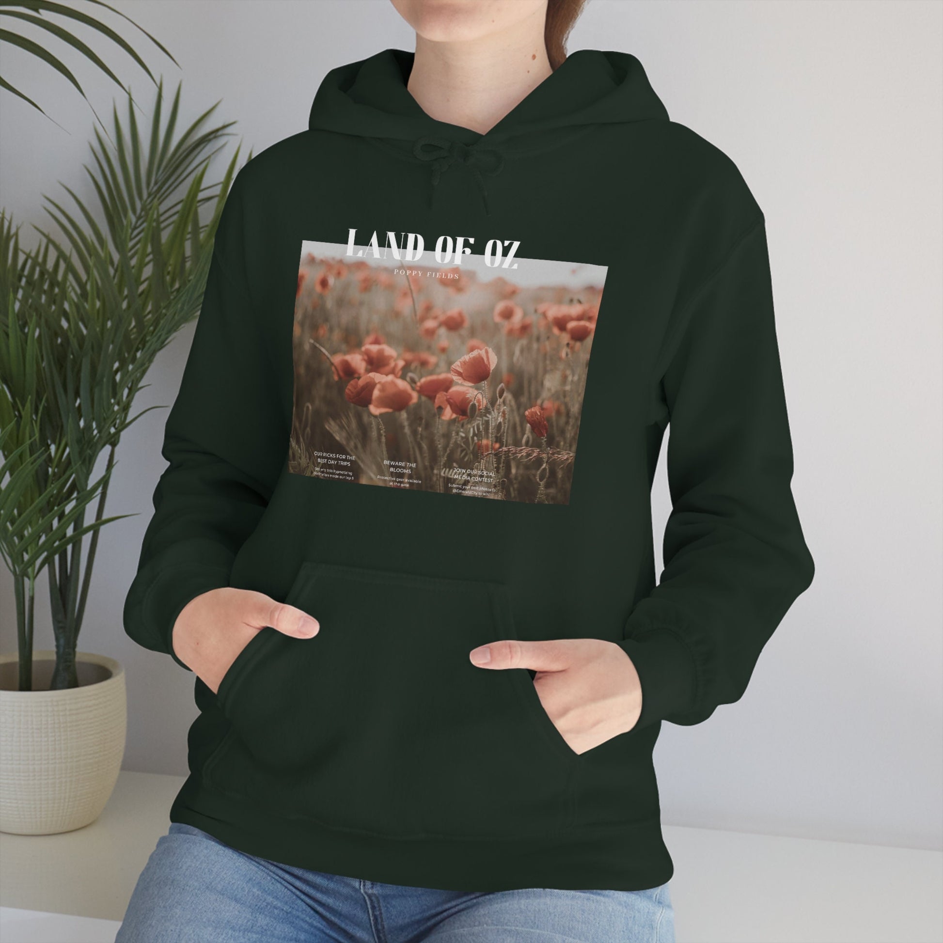 Land of Oz Travel Magazine Hoodie