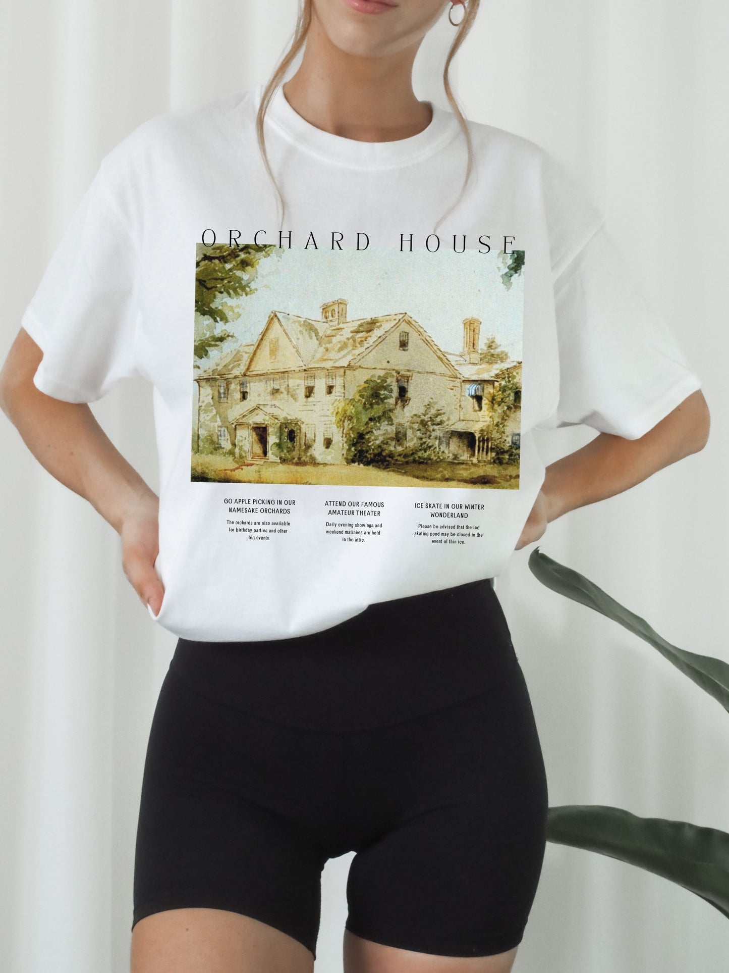 Little Women Orchard House Tee Shirt Tshirt * Booktok Fandom Merch * Book Lover Bibliophile Reader Gift Ideas * Cottagecore Academia