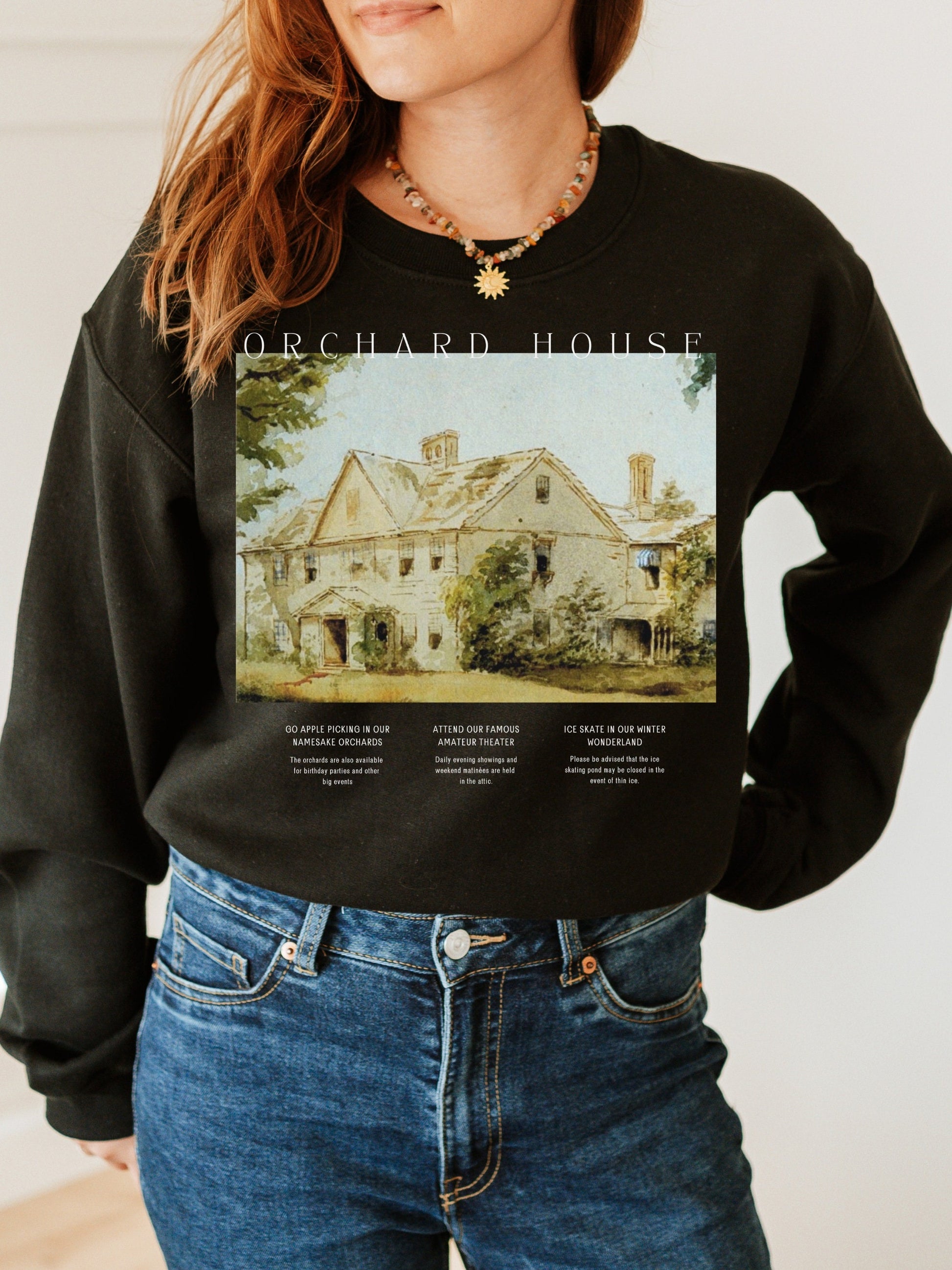 Little Women Orchard House Sweatshirt * Louisa May Alcott Quote * Booktok Fandom Merch * Bookish Literature Sweatshirt * Book Lover Gift