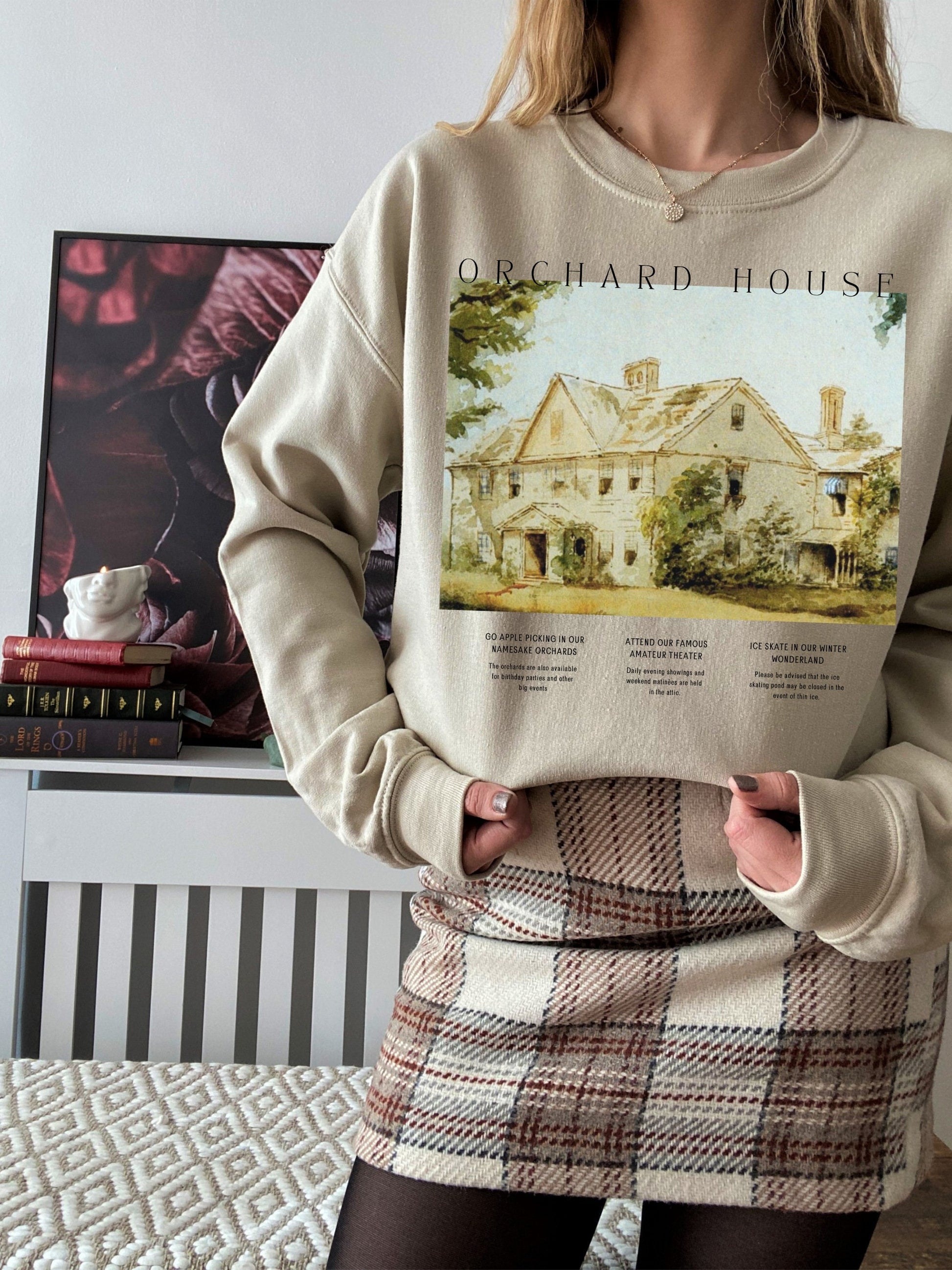 Little Women Orchard House Sweatshirt * Louisa May Alcott Quote * Booktok Fandom Merch * Bookish Literature Sweatshirt * Book Lover Gift