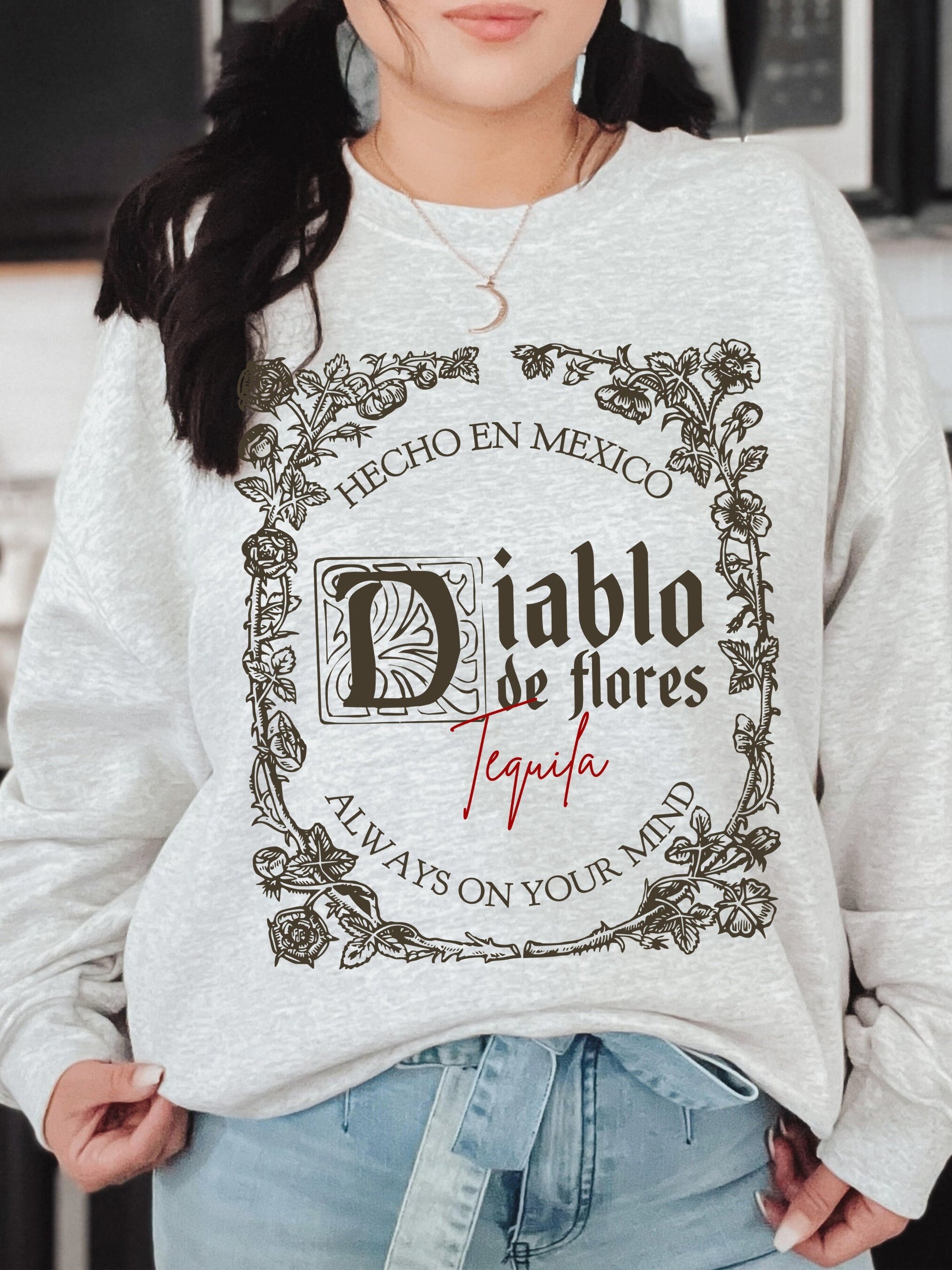 Practical Magic Witchy Sweatshirt * Diablo de Flores * Tequila Dracula Cowboy * Midnight Margaritas * Owens Sisters * Book Merch Fandom