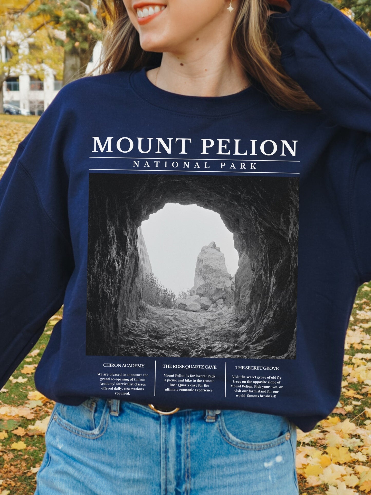 Mount Pelion National Park * Song of Achilles Greek Mythology Dark Academia Sweatshirt * Made of Memories * Book Fandom Merch