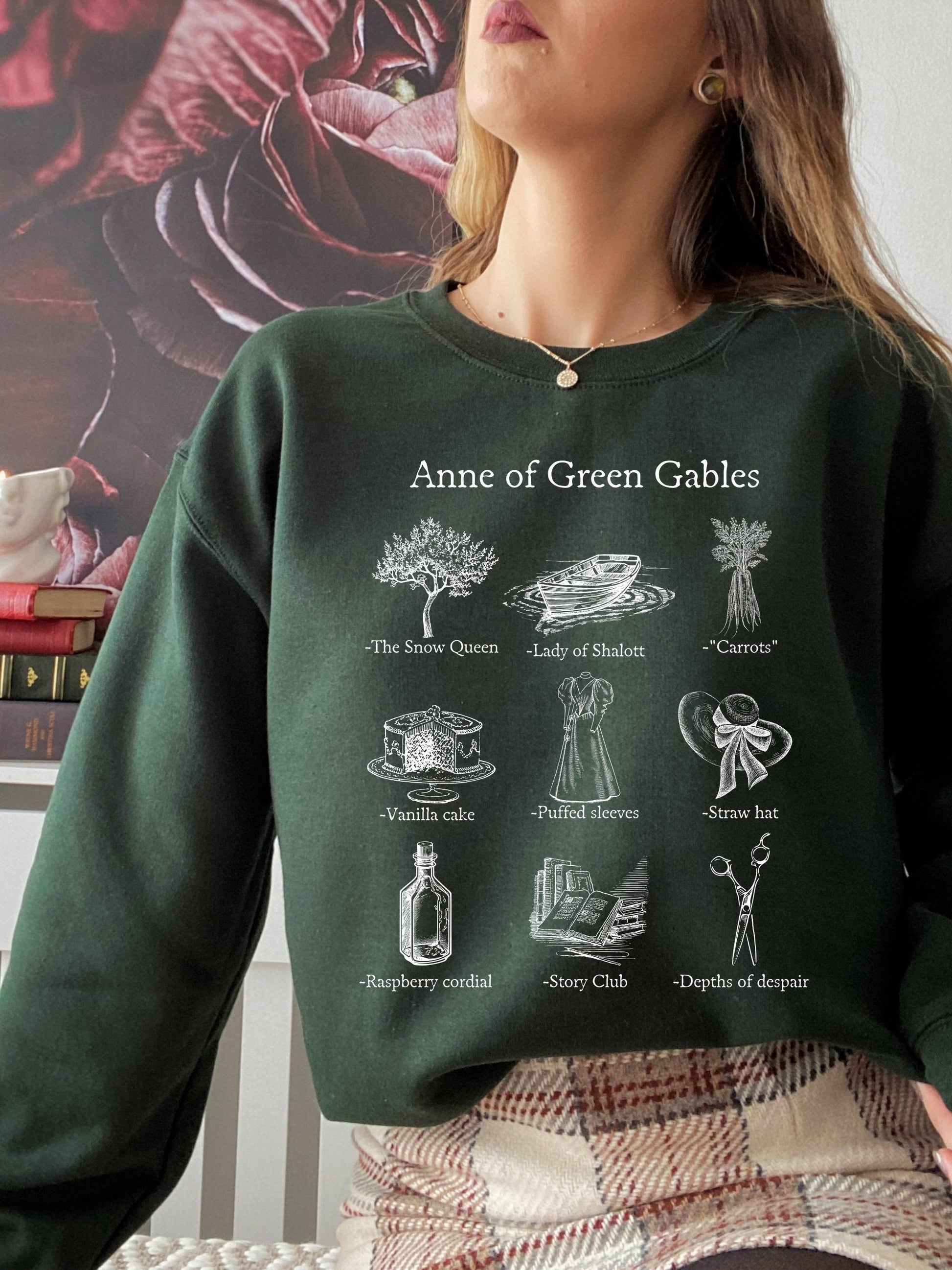 Anne of Green Gables Icon Chart Sweatshirt