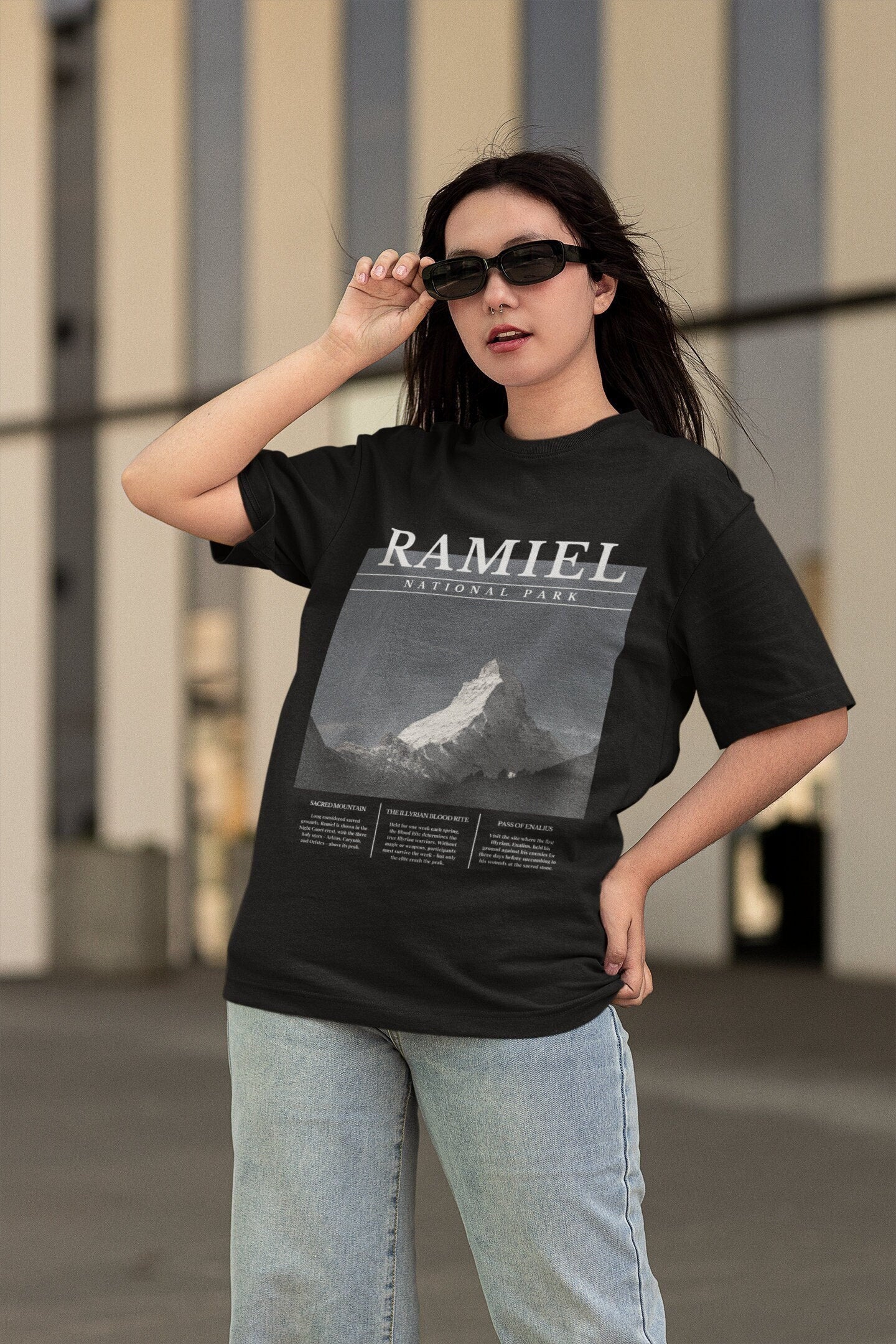 ACOTAR ACOSF Ramiel National Park Tshirt Tee Shirt * Blood Rite Valkyries Nesta Cassian * SJM Merch Book Fandom * Booktok Reader Book Lover