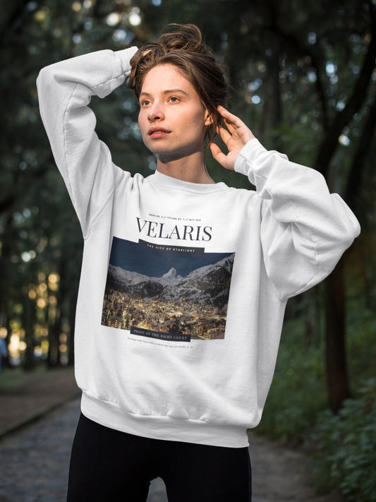 Velaris City of Starlight Souvenir Sweatshirt * ACOTAR ACOMAF SJM Merch Book Fandom * Booktok Reader Bookish Gift ideas Feyre Rhysand Nesta