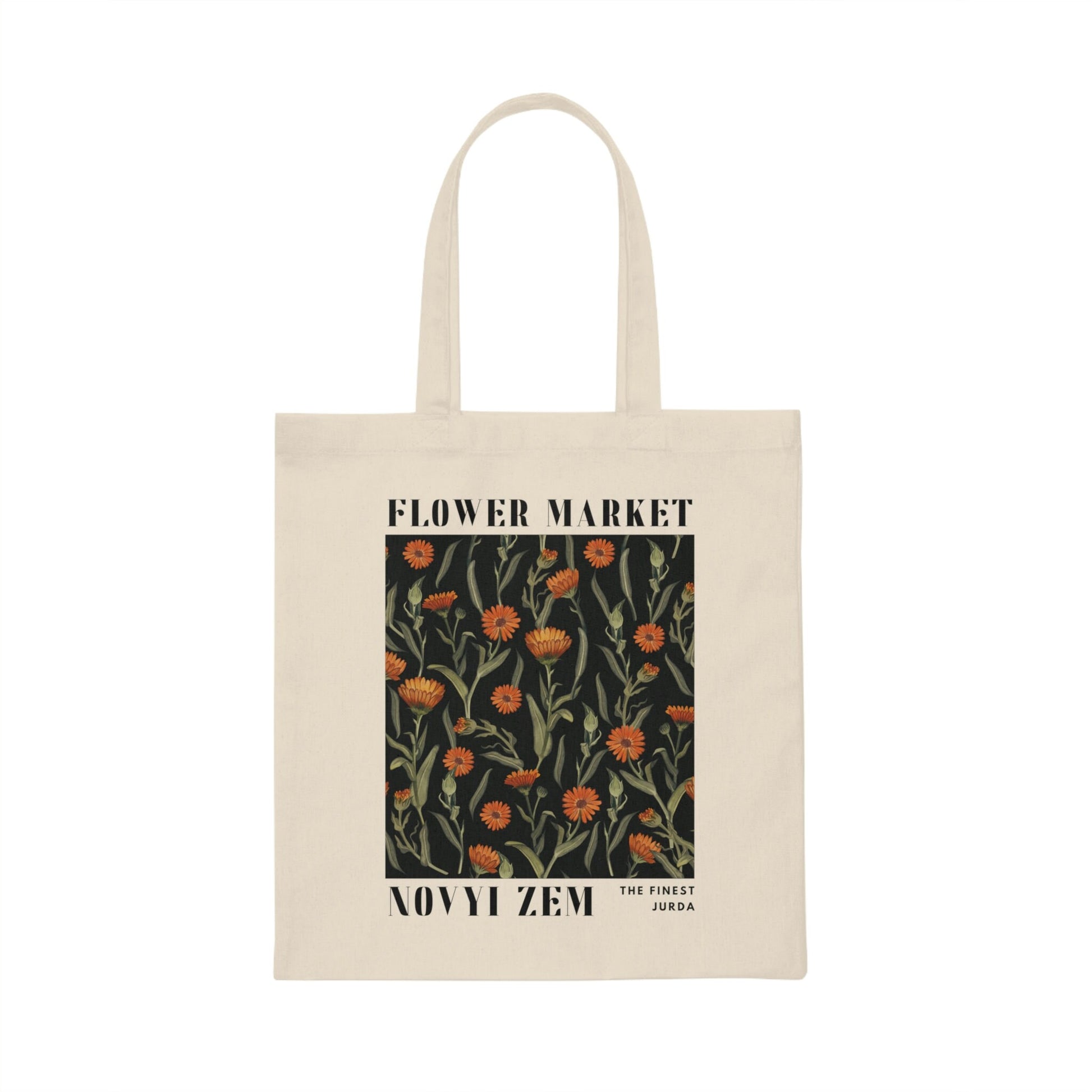 Fictional Jurda Flower Market Canvas Farmers Market Tote Bag * Six of Crows Fandom Literature Bookish Book Lover Gift * Bookish Merch