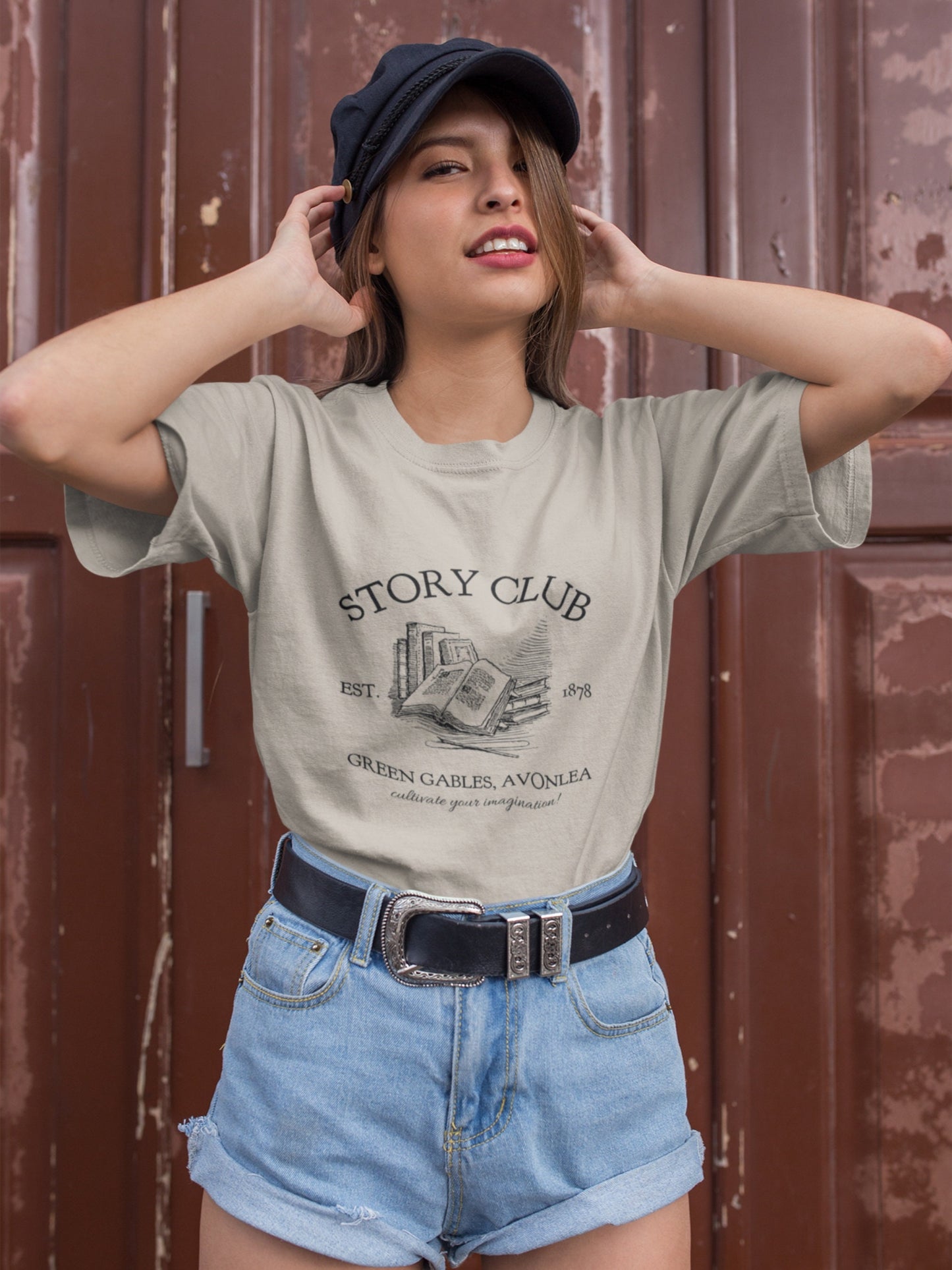 Anne of Green Gables Story Book club Tee Shirt Tshirt * Cottagecore Anne with an E * LM Montgomery * Book Fandom Merch Classic Literature