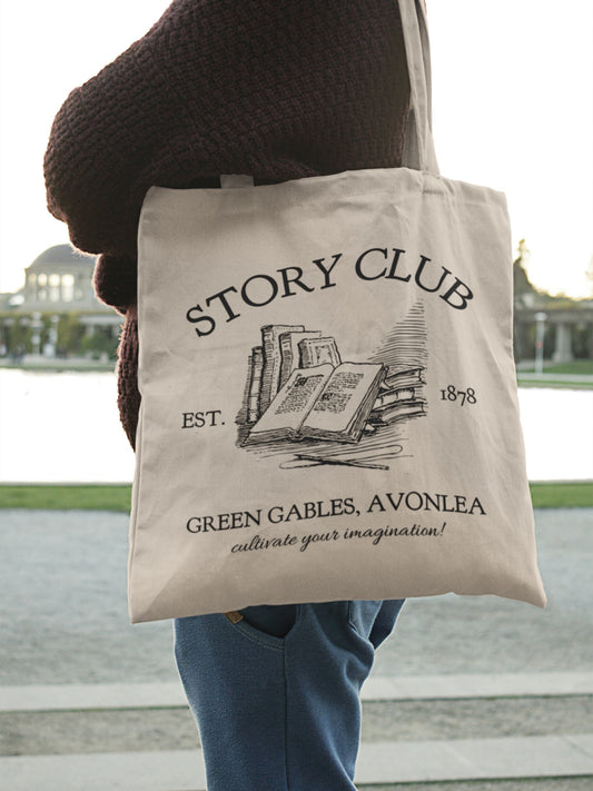 Anne of Green Gables Story Book Club Tote Bag