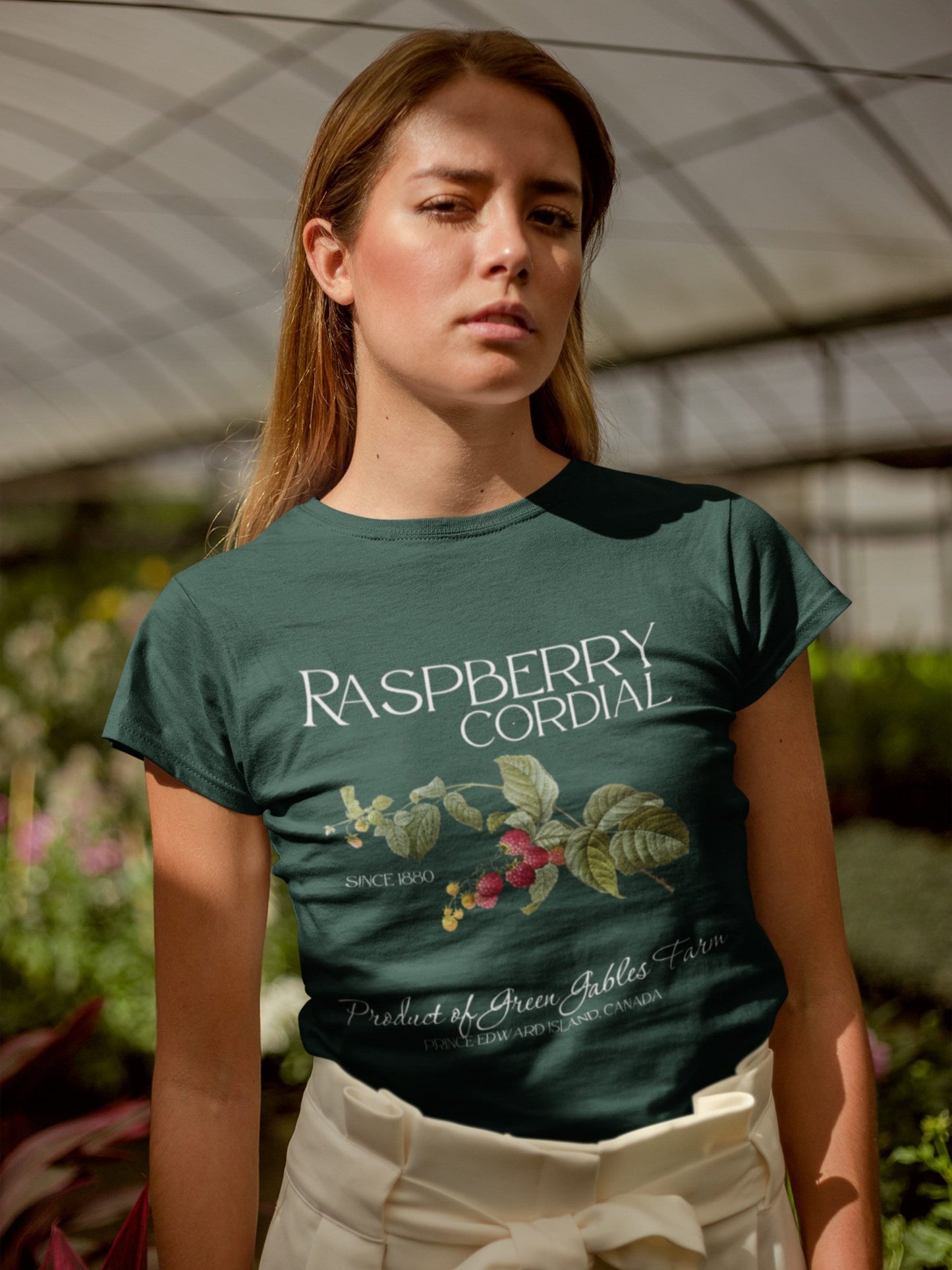 Raspberry Cordial Anne of Green Gables Tee Shirt Tshirt * Cottagecore Anne with an E * LM Montgomery Book Fandom Merch Bookish Book Lover