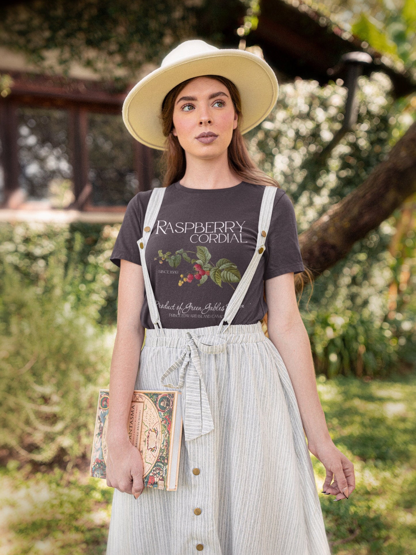 Raspberry Cordial Anne of Green Gables Tee Shirt Tshirt * Cottagecore Anne with an E * LM Montgomery Book Fandom Merch Bookish Book Lover