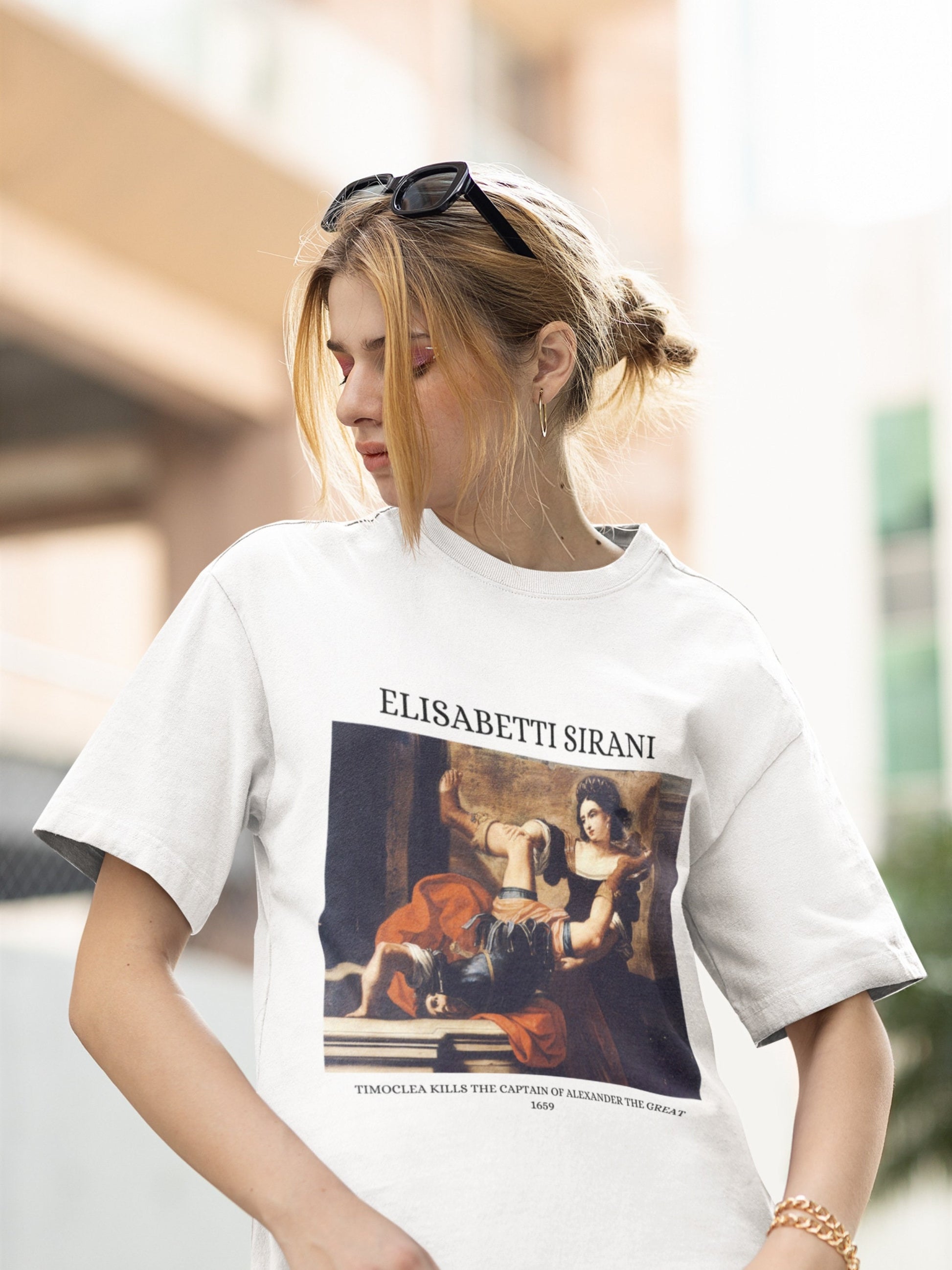 Elisabetti Sirani Timoclea Feminist Romanticism Romantic Art History Tee Shirt Tshirt * Classical Art Lover Gift * Dark Academia Aesthetic