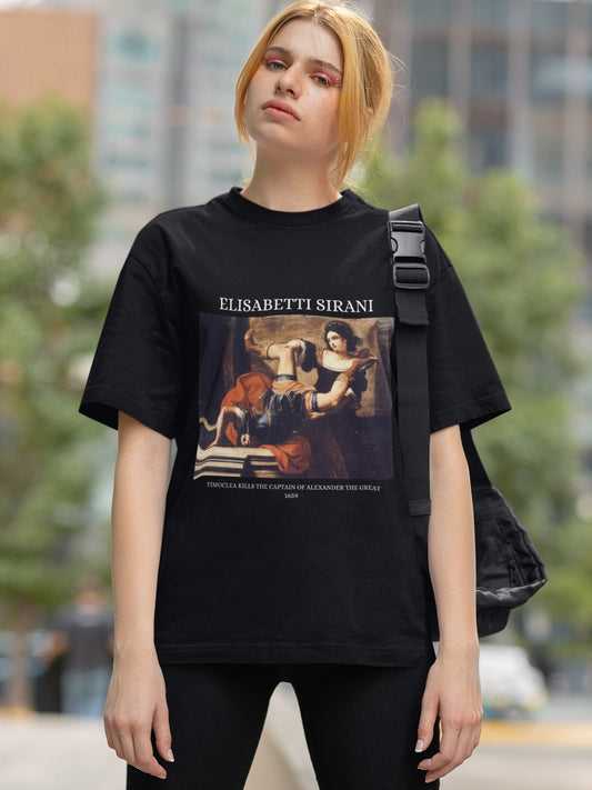 Elisabetti Sirani Timoclea Feminist Romanticism Romantic Art History Tee Shirt Tshirt * Classical Art Lover Gift * Dark Academia Aesthetic