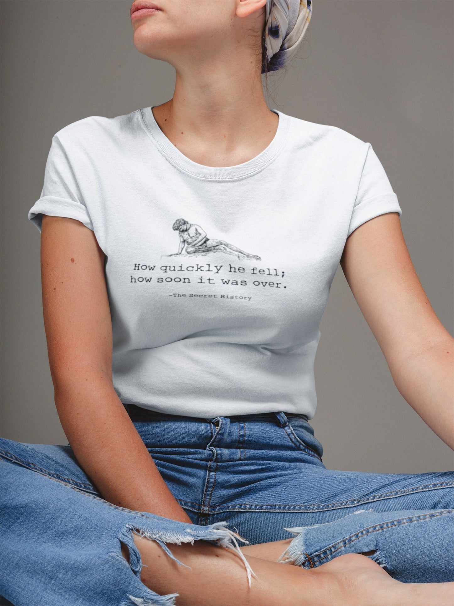 The Secret History Dark Academia Tee Shirt * Indie Literary Book Lover Gift for Readers * Literature Poet Aesthetic Tshirt Dead Poets